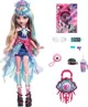 Papusa Monster High Lagoona Blue - Monster Fest, cu accesorii foto