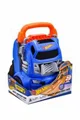 Container portabil Hot Wheels cu 4 piste paralele foto