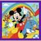 Puzzle Trefl 3 in 1 Mickey and his merry crew foto