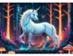 Puzzle Trefl Mystical Unicorn, 1000 el. foto