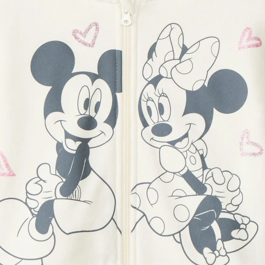 Orchestra Кофта с капюшоном и длинными рукавами Disney Minnie Ecru foto