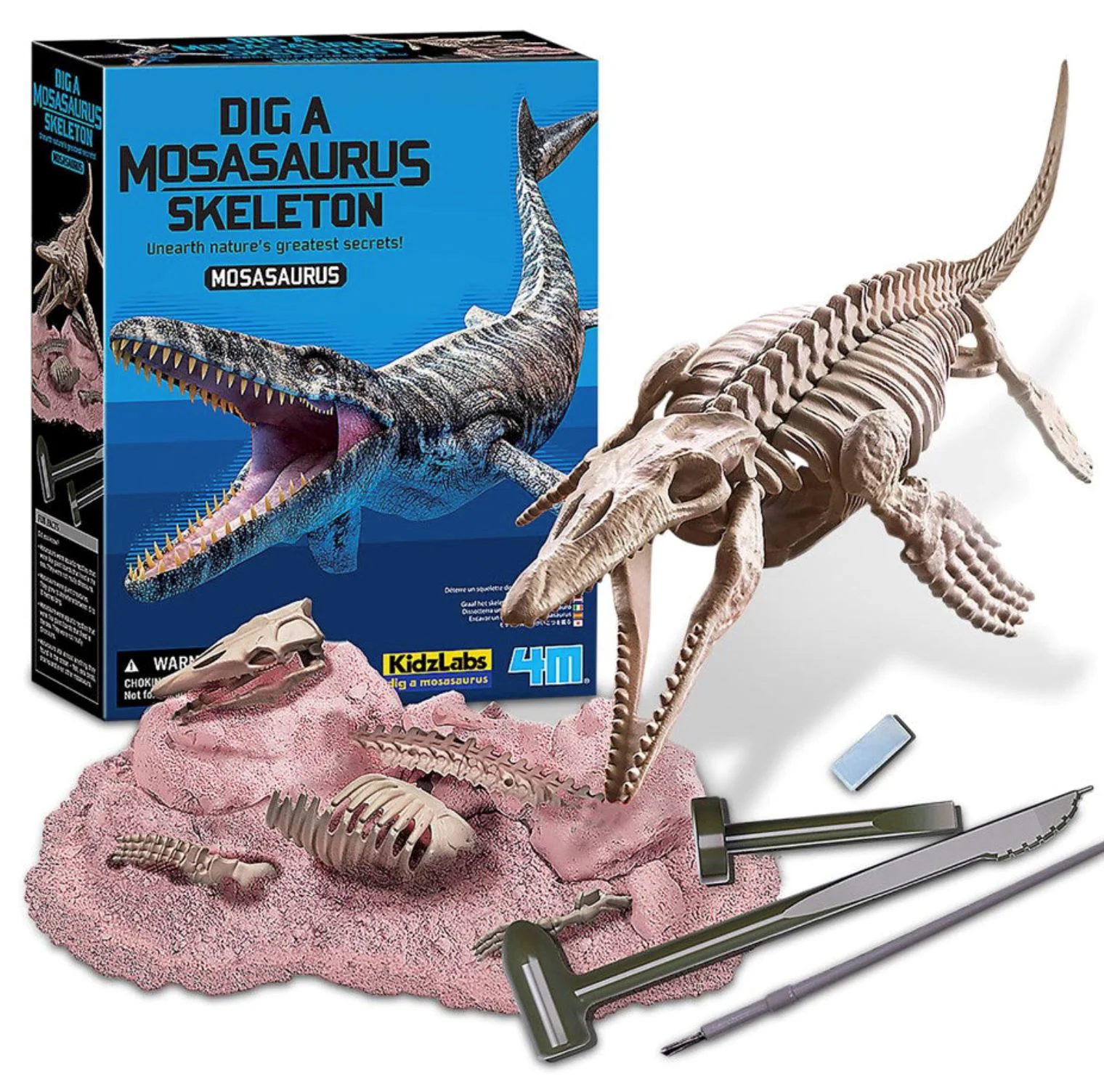 Игровой набор 4M «Раскопки динозавров, Mosasaurus foto