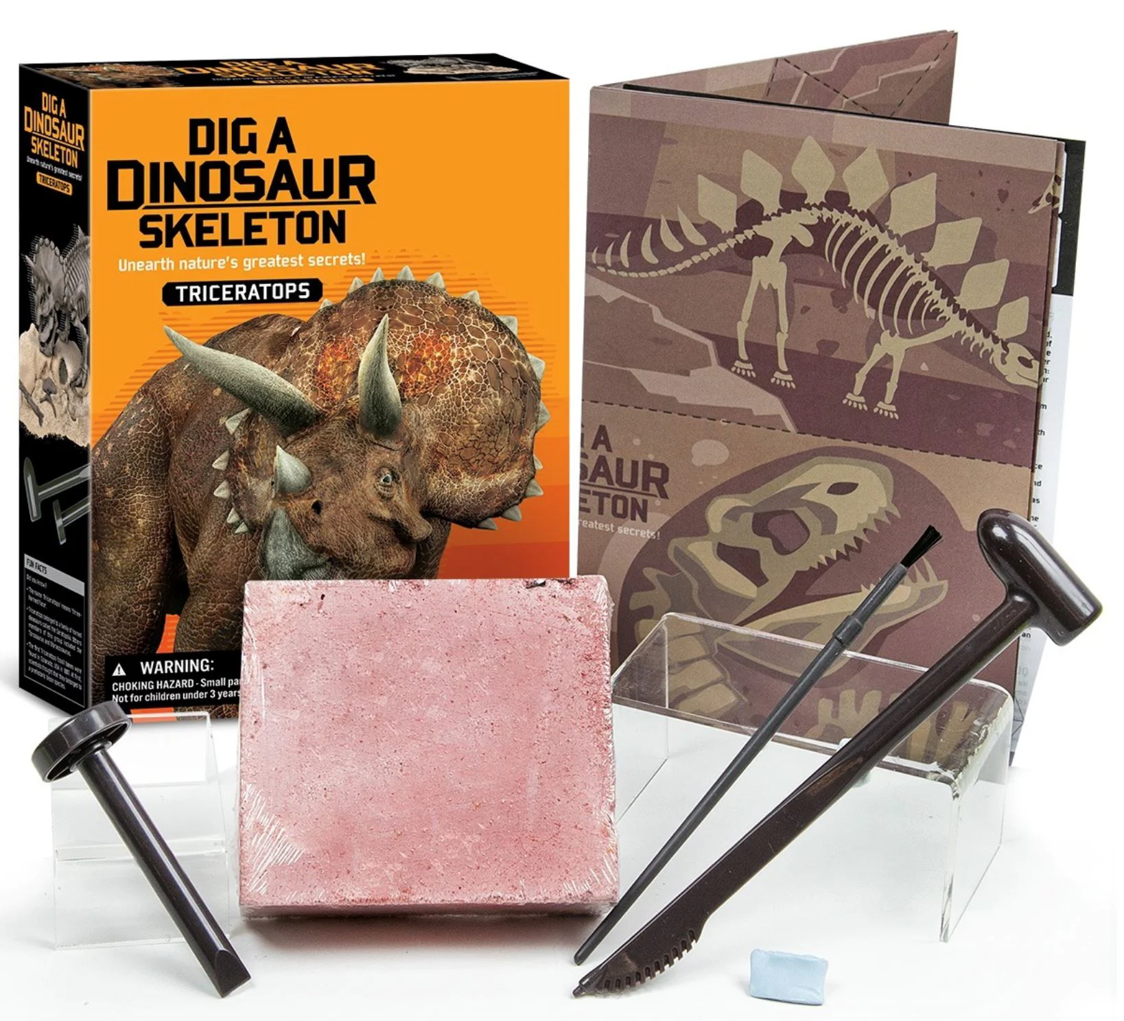 Игровой набор 4M Раскопки динозавров, Triceratops foto