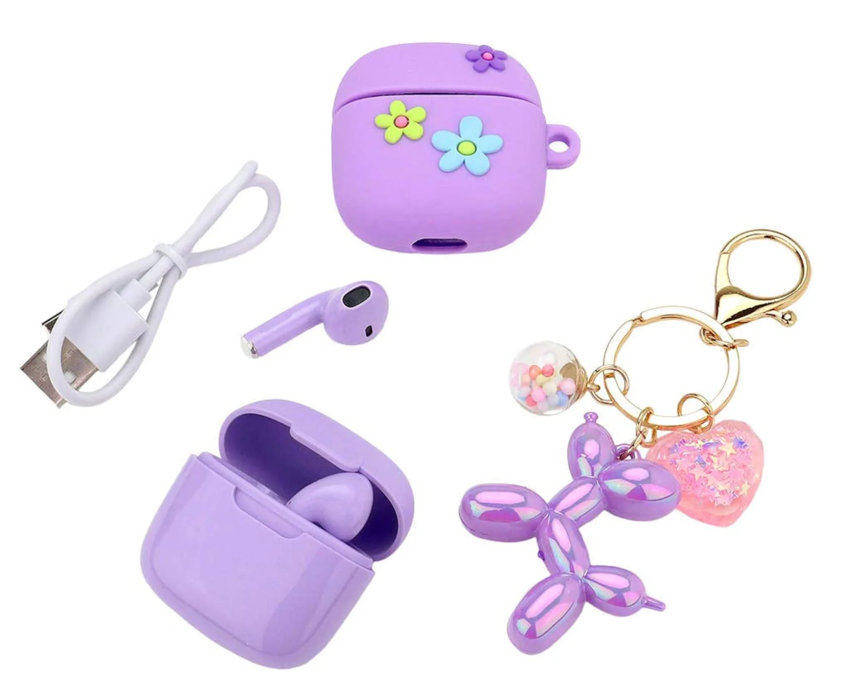 Casti fara fir Hot Focus Violet foto