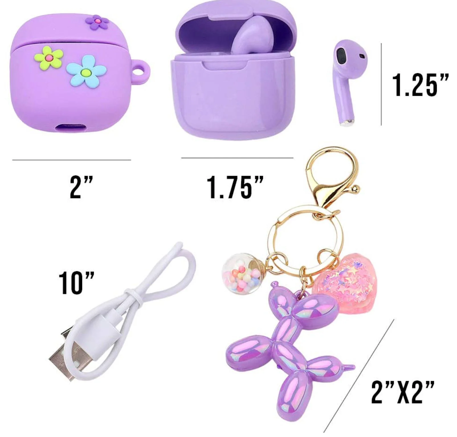 Casti fara fir Hot Focus Violet foto