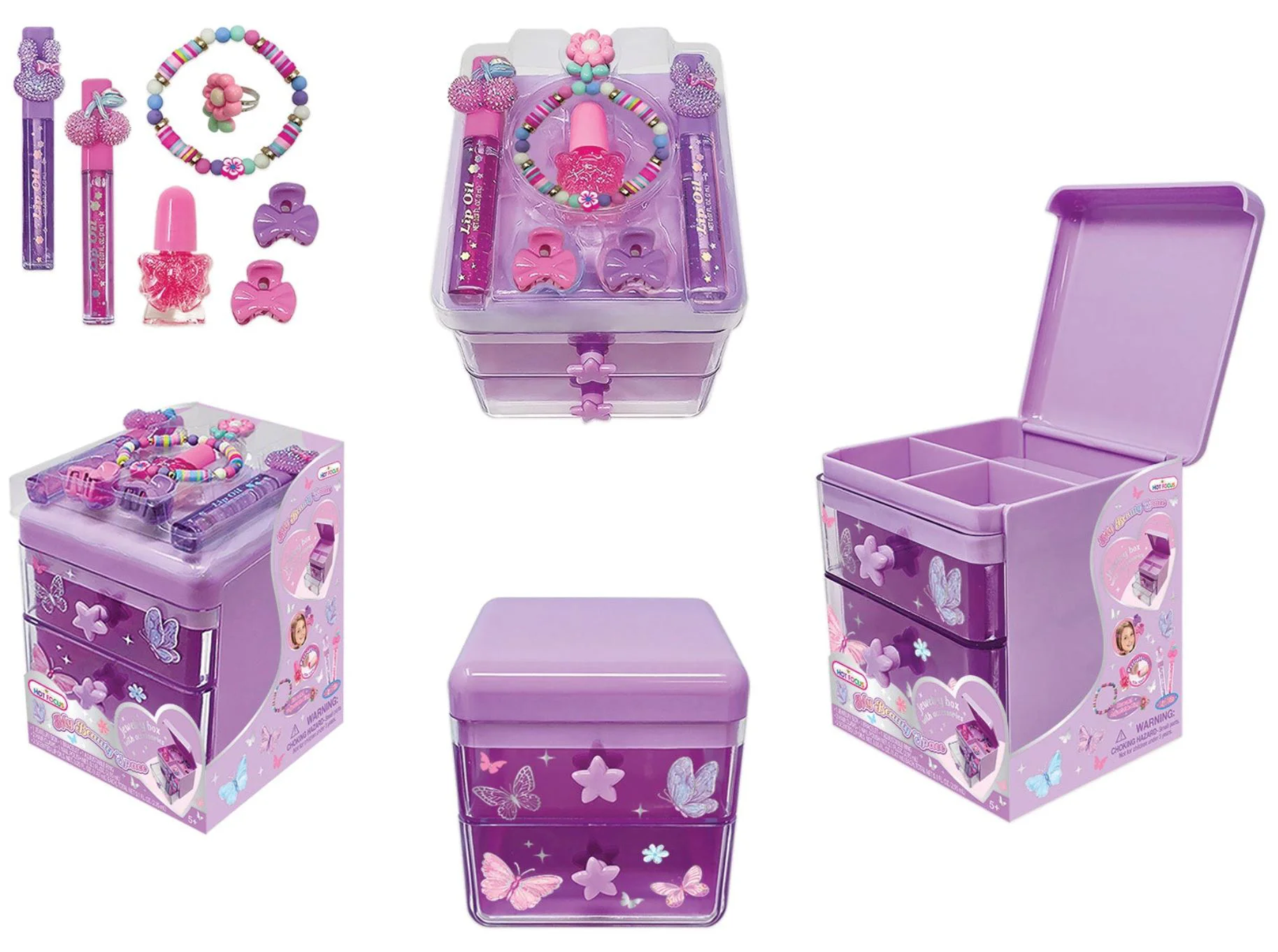 Set de joaca Hot Focus Cutie cu cosmetice foto