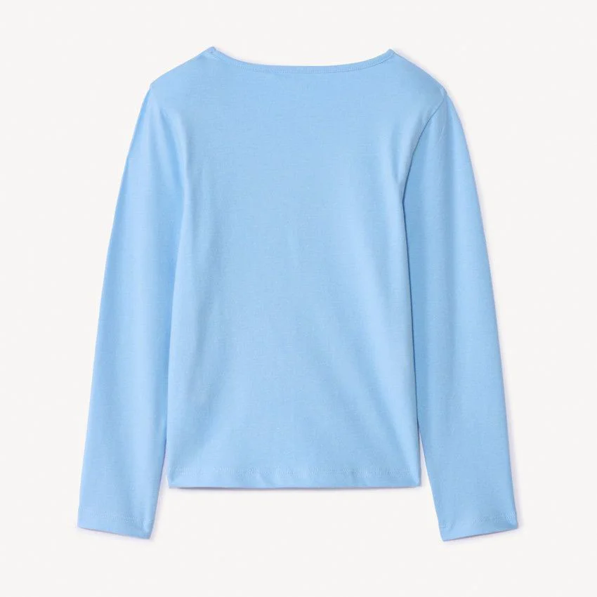 Orchestra Bluza cu maneca lunga Glitter Blue foto