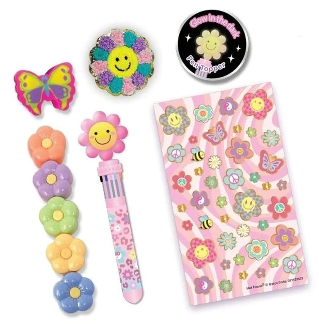 Penar cu accesorii Hot Focus Floricele foto