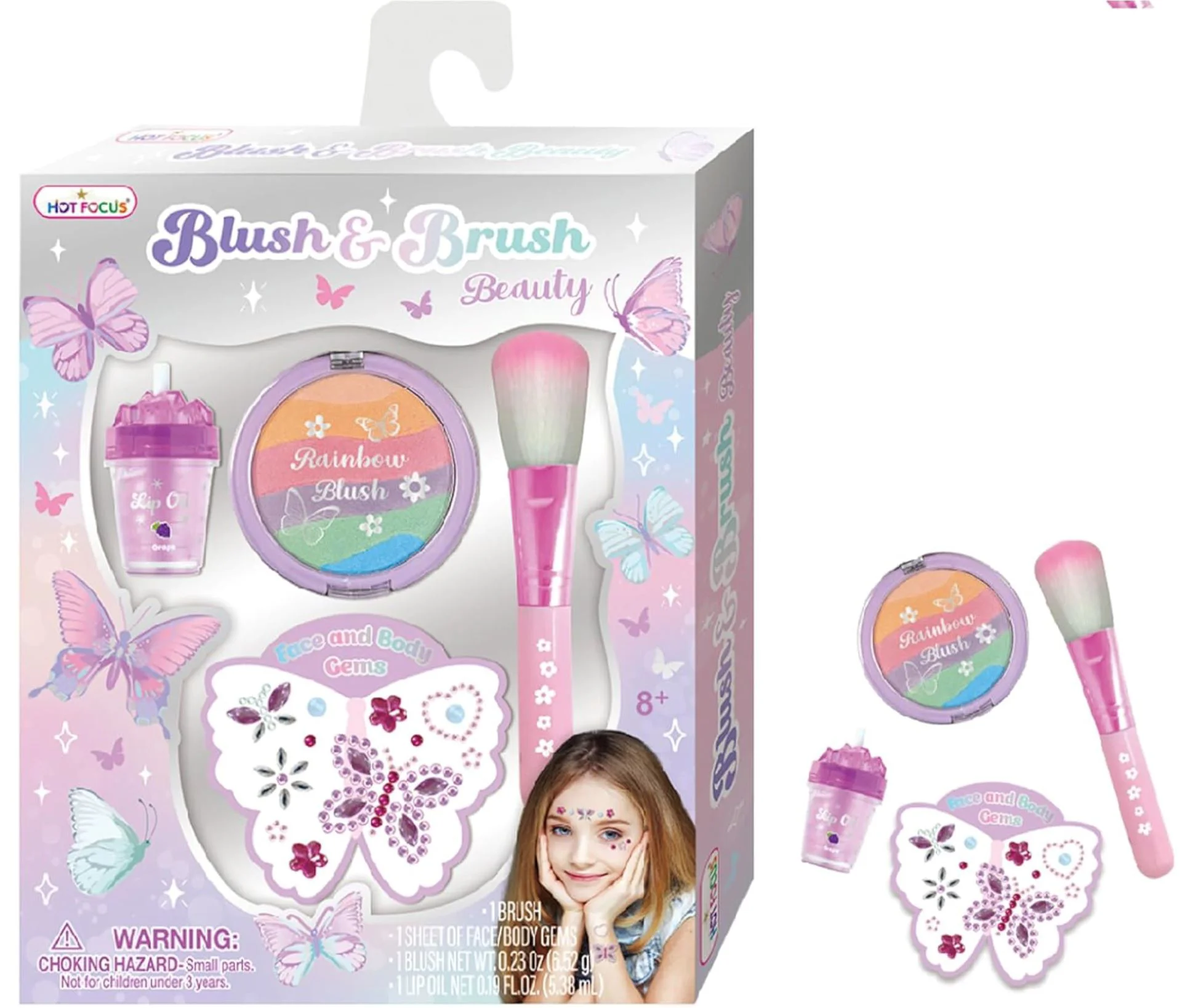 Set de cosmetice Hot Focus Fluturi stralucitori foto