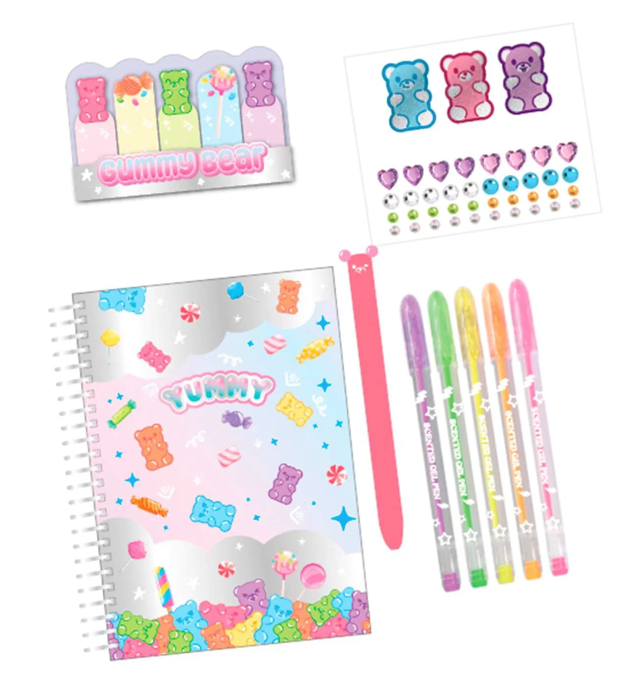 Set de creatie Hot Focus Pixuri cu carnet foto