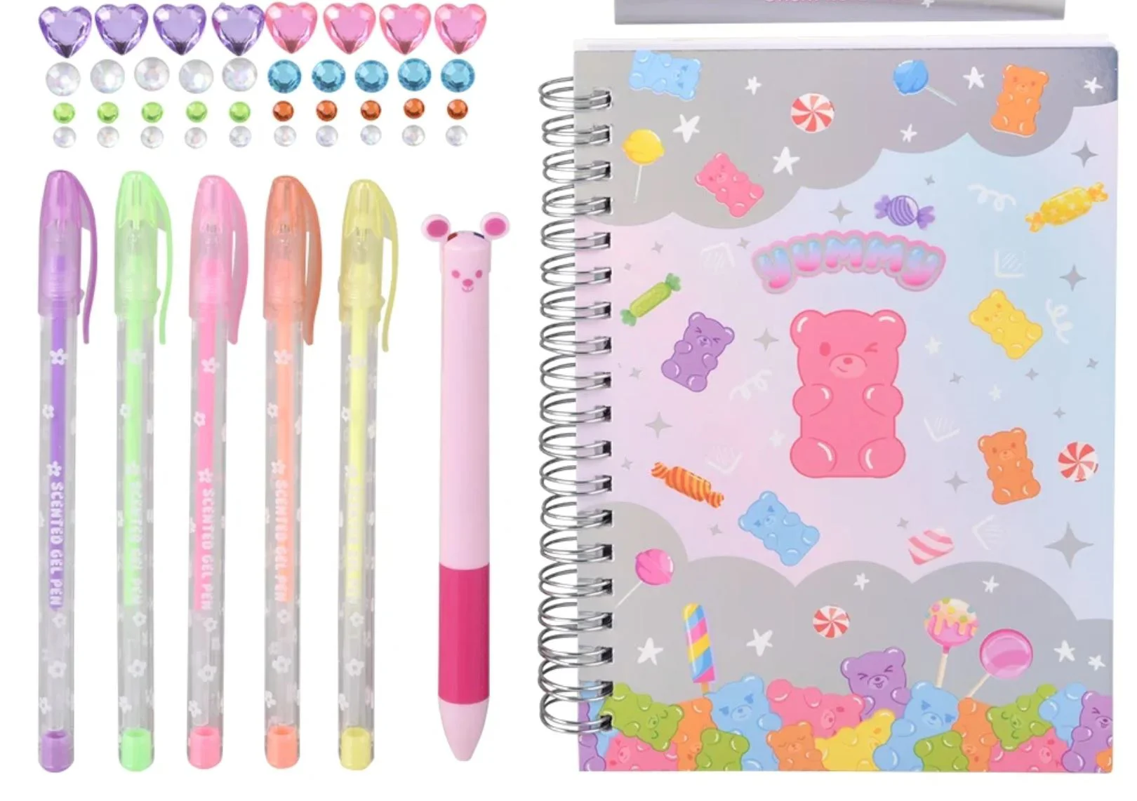 Set de creatie Hot Focus Pixuri cu carnet foto