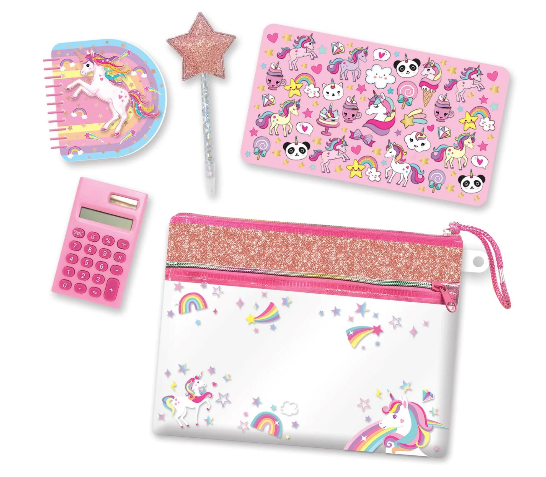 Set de creatie Hot Focus Carnet, unicorn foto
