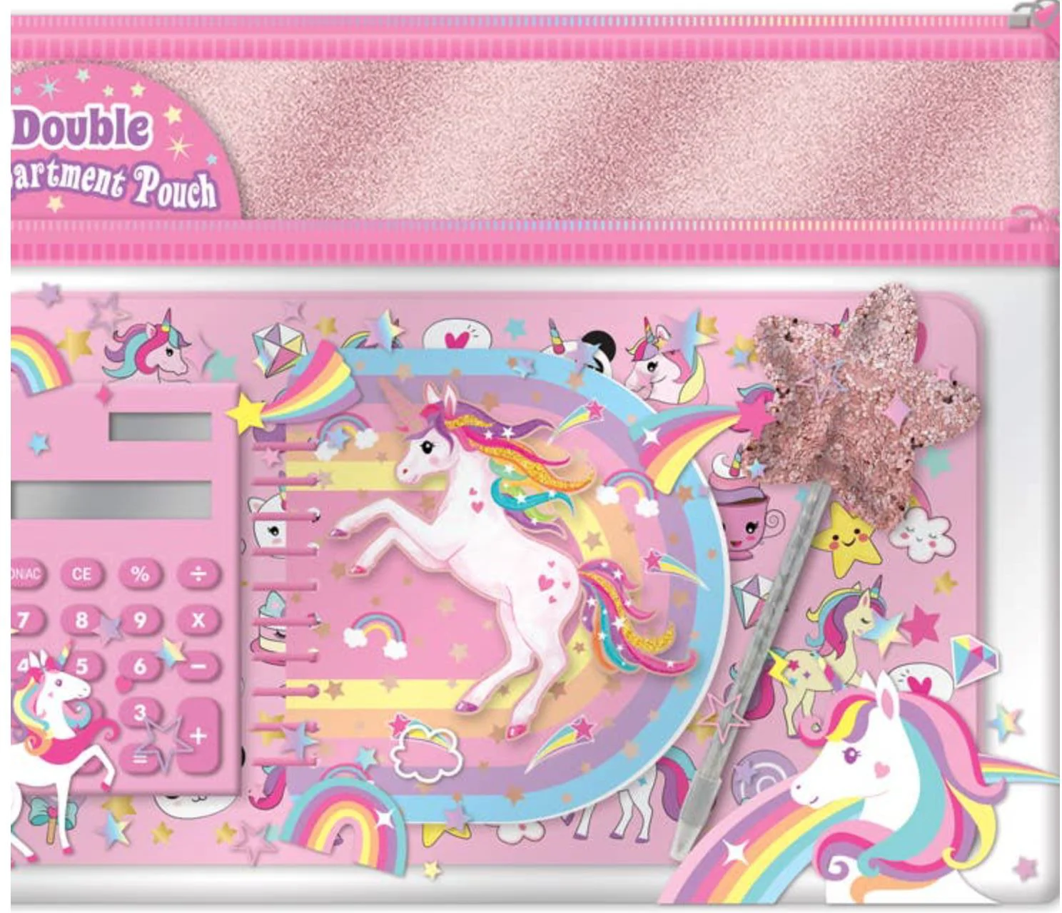 Set de creatie Hot Focus Carnet, unicorn foto