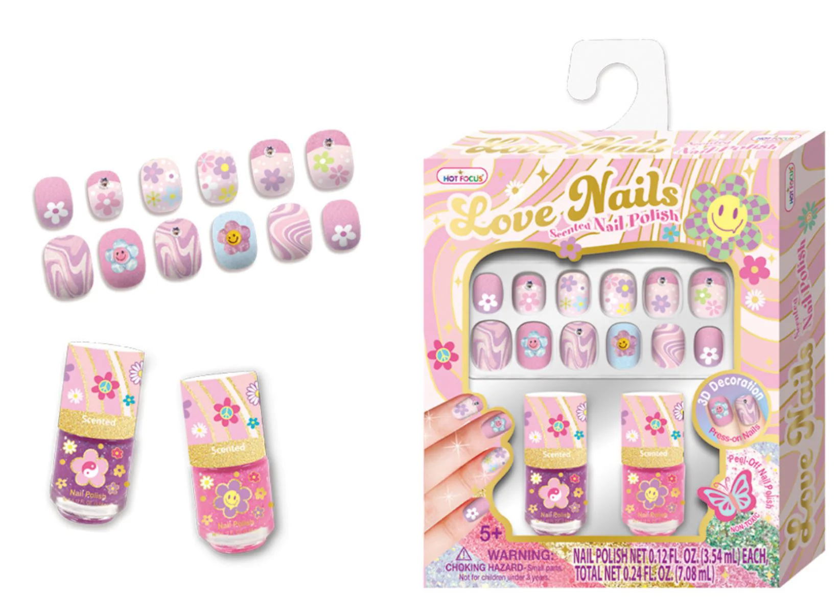 Набор косметики Hot Focus Love Nails foto