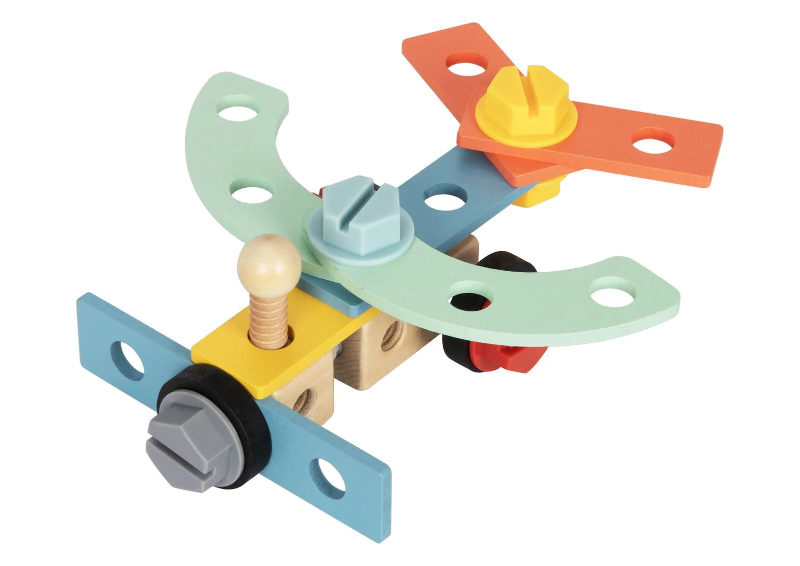 Suport din lemn pentru scule Tooky Toy Camionul foto