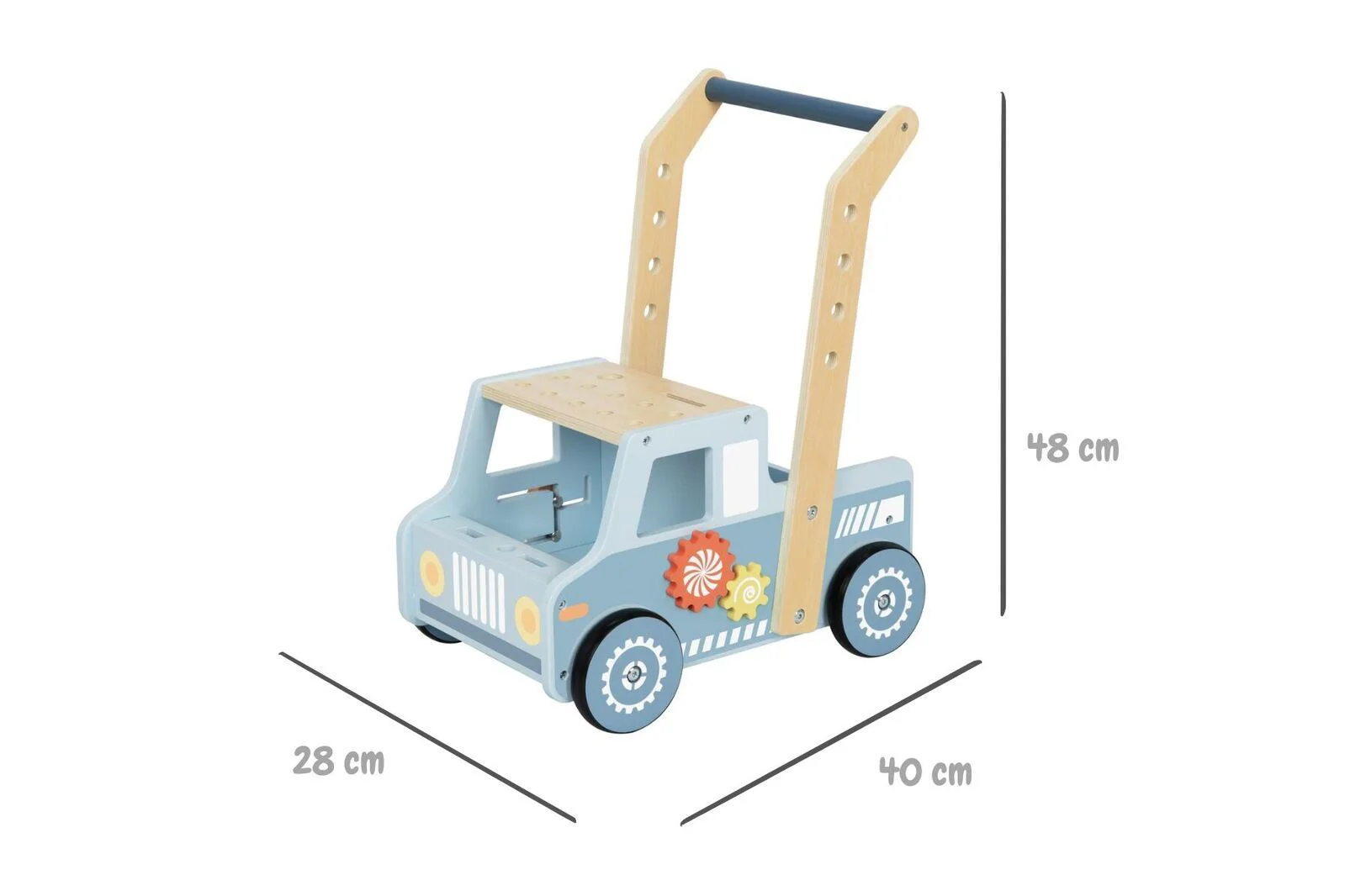 Suport din lemn pentru scule Tooky Toy Camionul foto