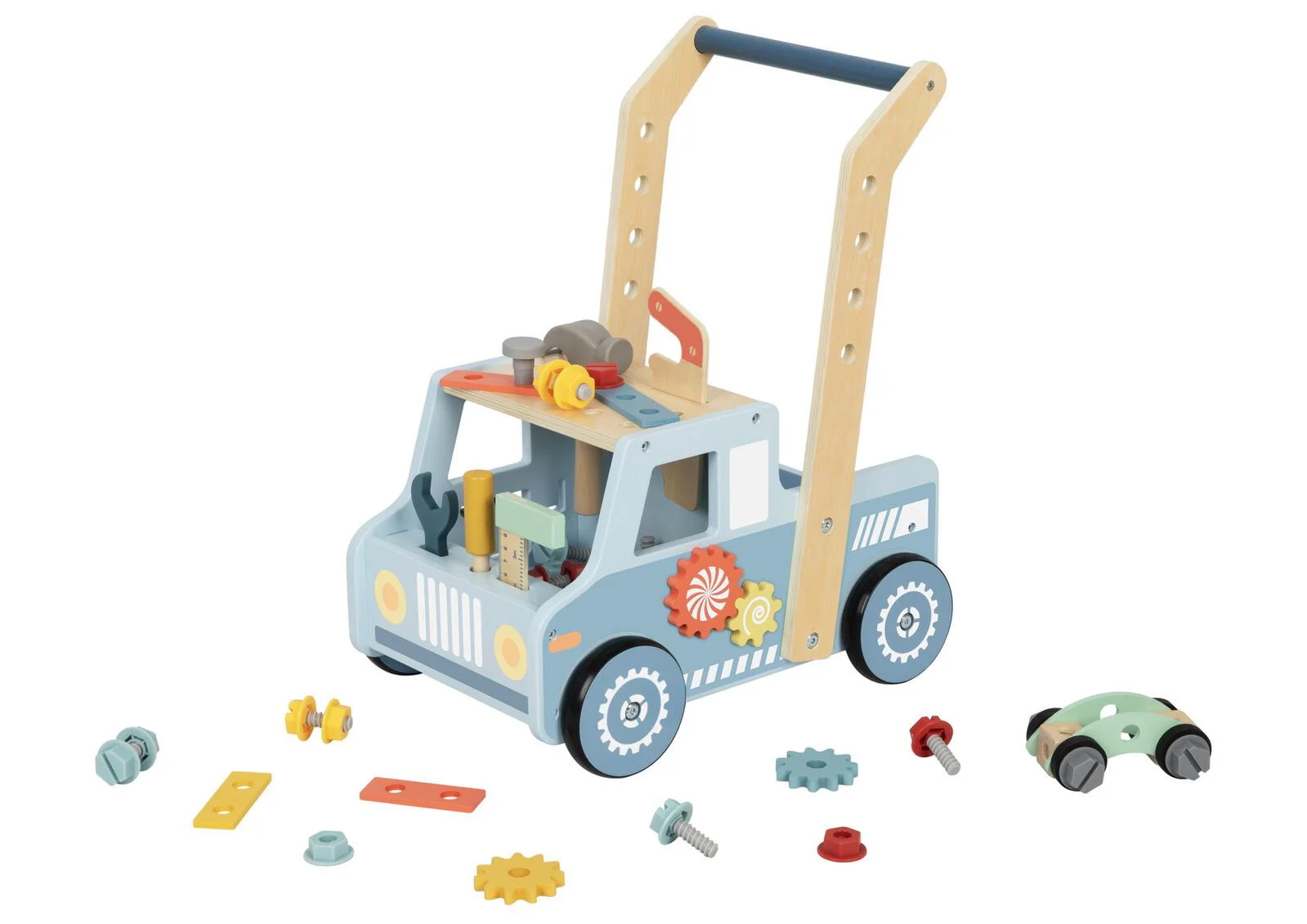 Suport din lemn pentru scule Tooky Toy Camionul foto