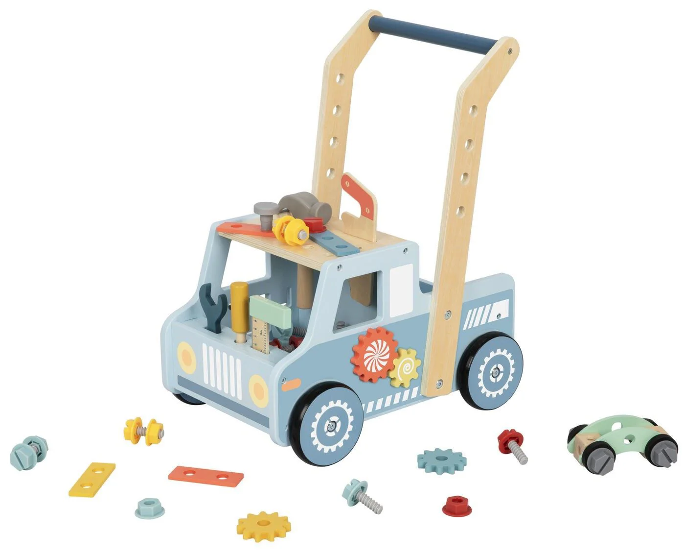 Suport din lemn pentru scule Tooky Toy Camionul foto