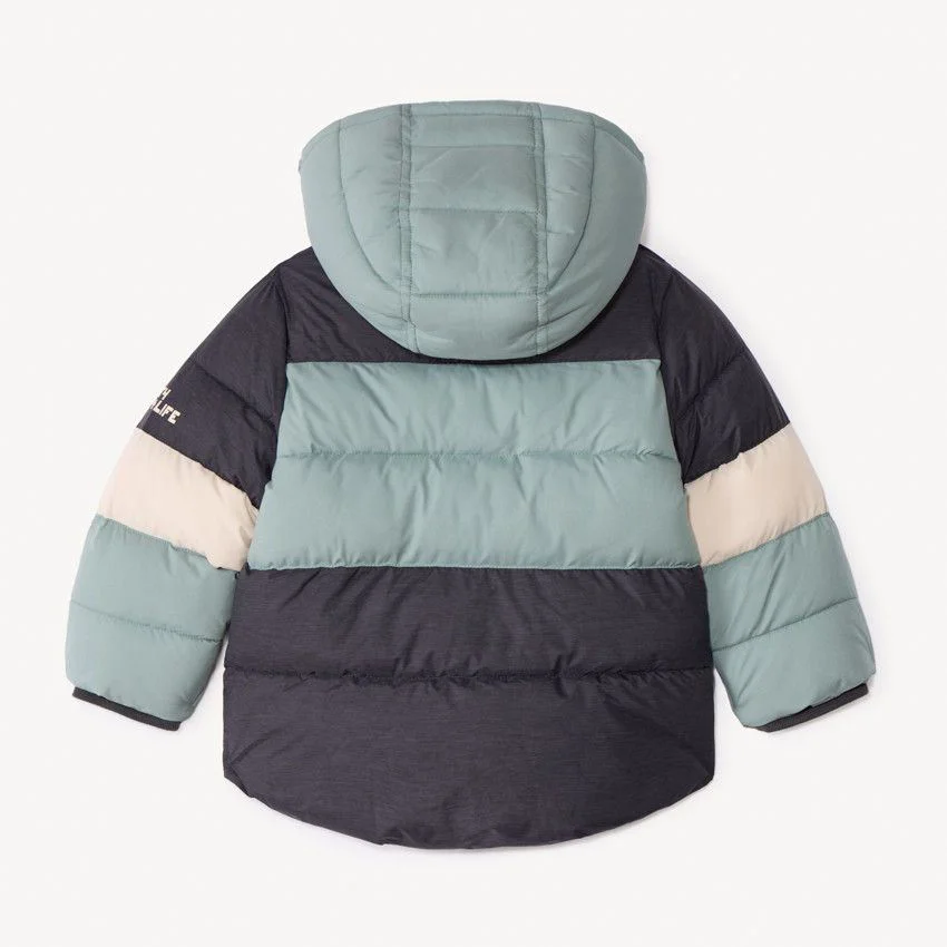 Orchestra Стёганая куртка с капюшоном Grey foto