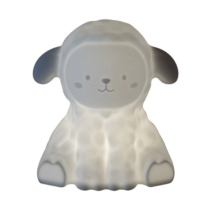 Lampa de noapte din silicon Premaman Oita Alba foto