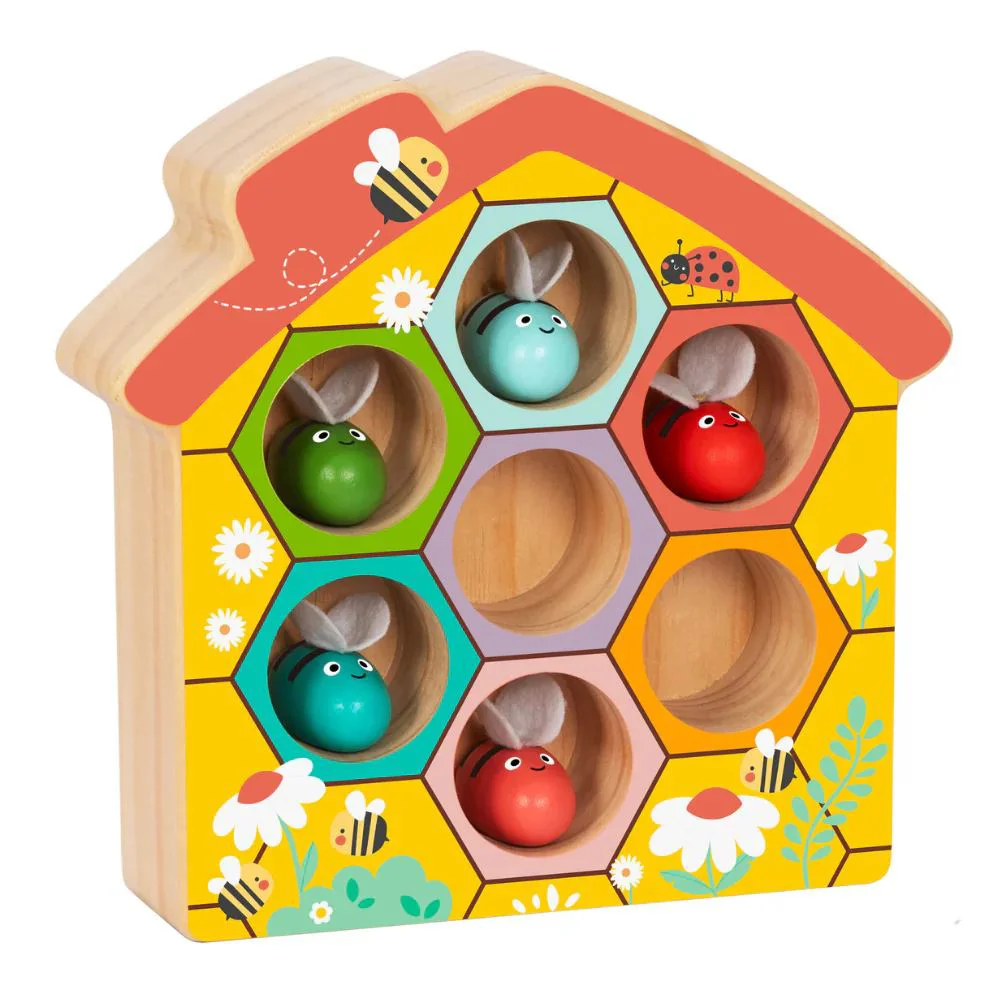 Sorter din lemn Tooky Toy Stup foto
