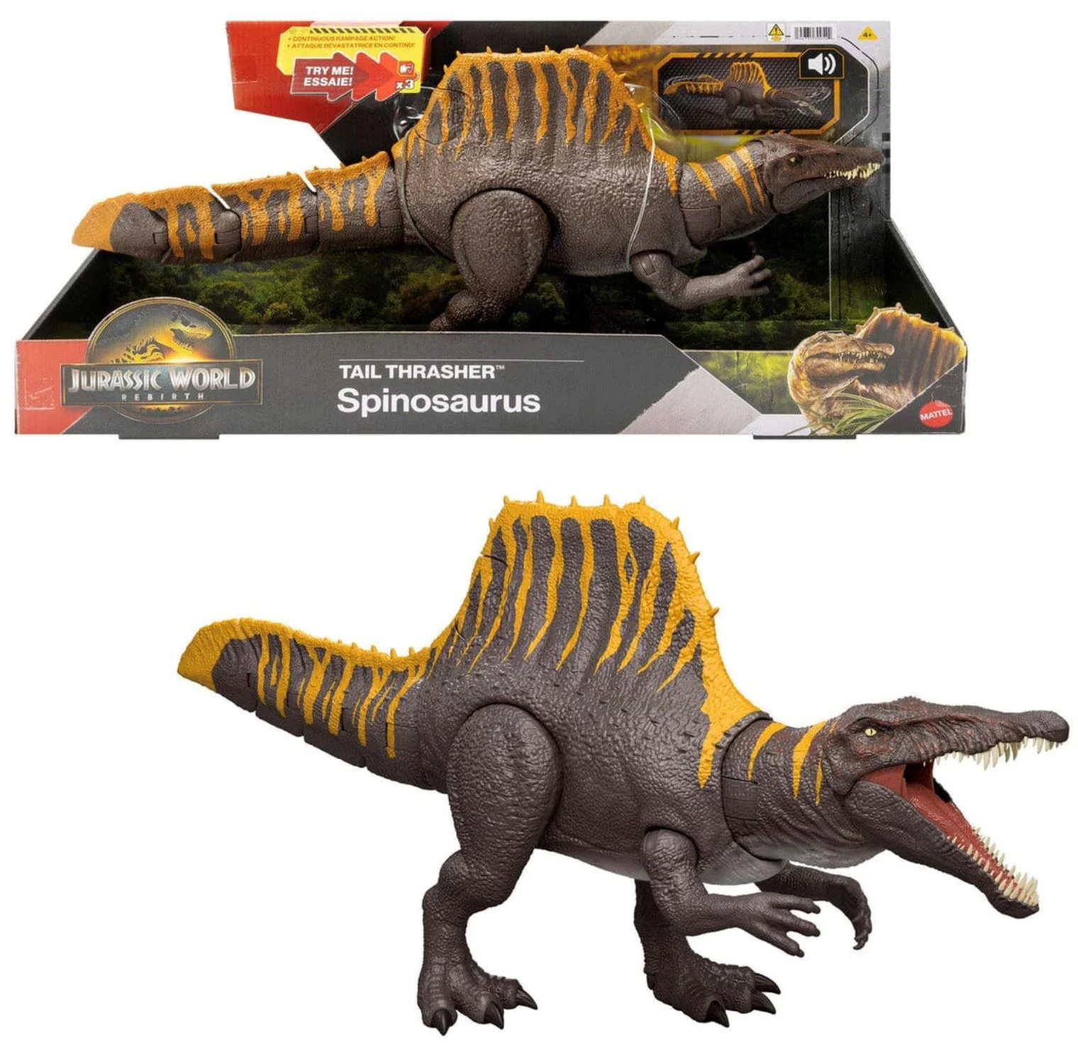 Интерактивная фигурка MATTEL Динозавр Jurassic World foto