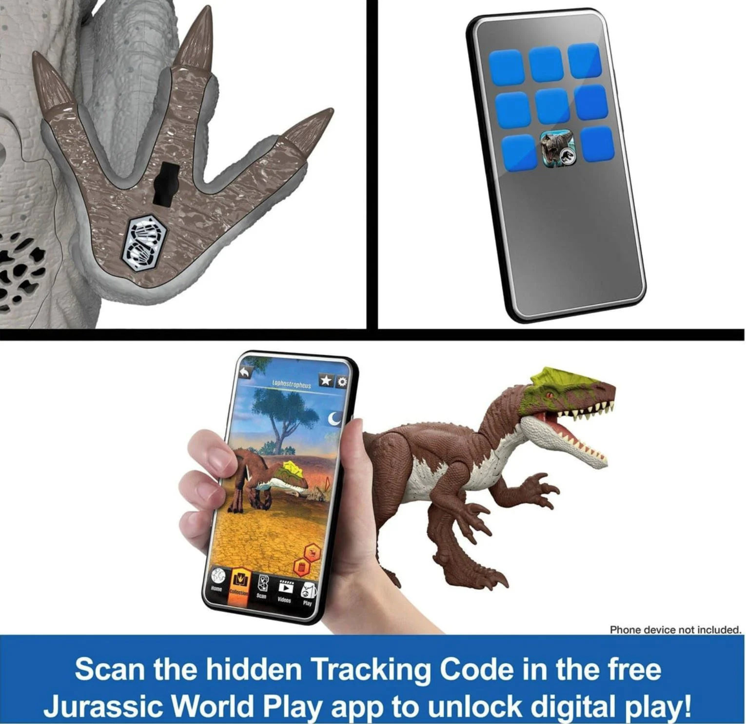 Интерактивная фигурка MATTEL Динозавр Jurassic World foto