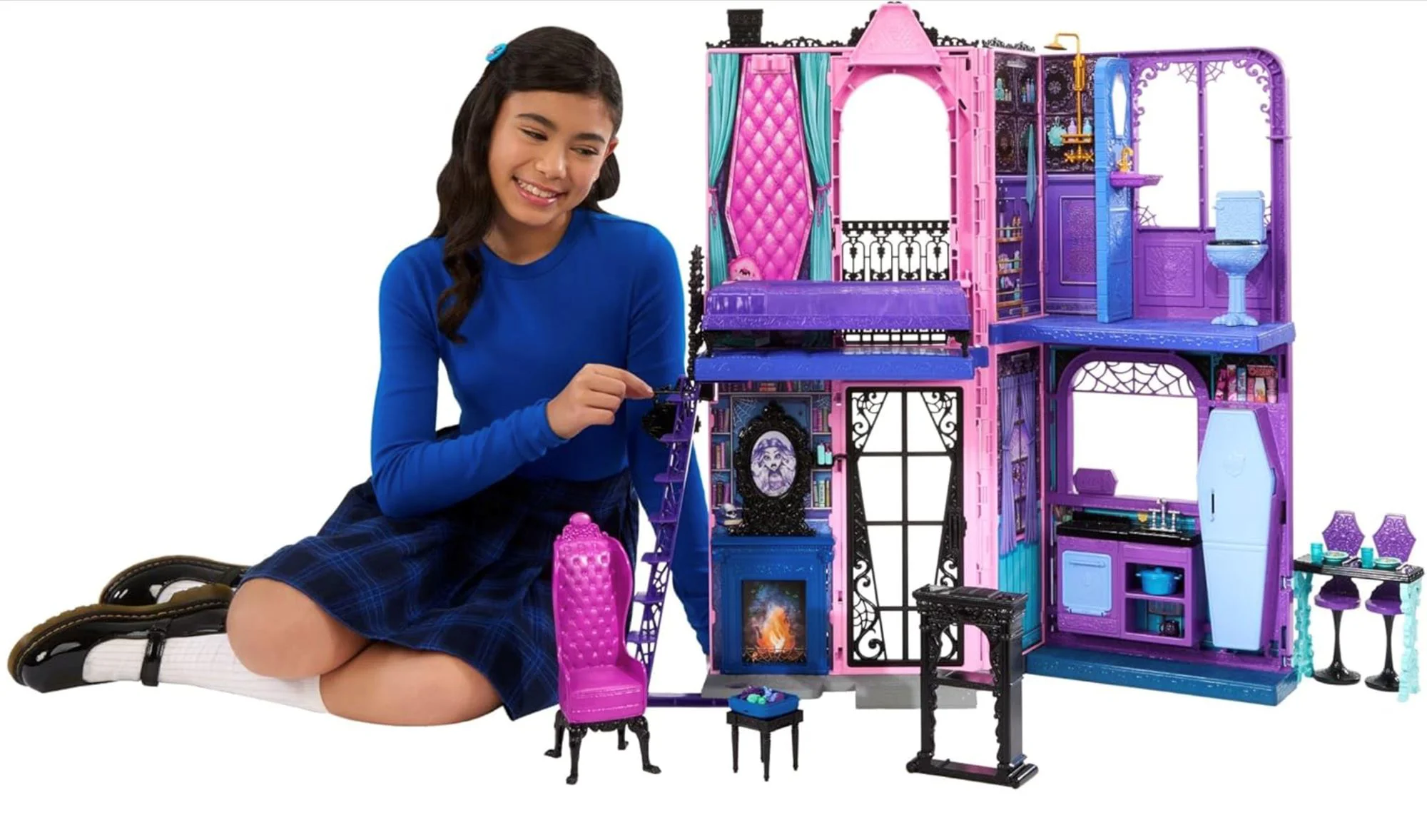 Set de joaca MATTEL Casa pentru papusi "Boo-tique Hotel" foto