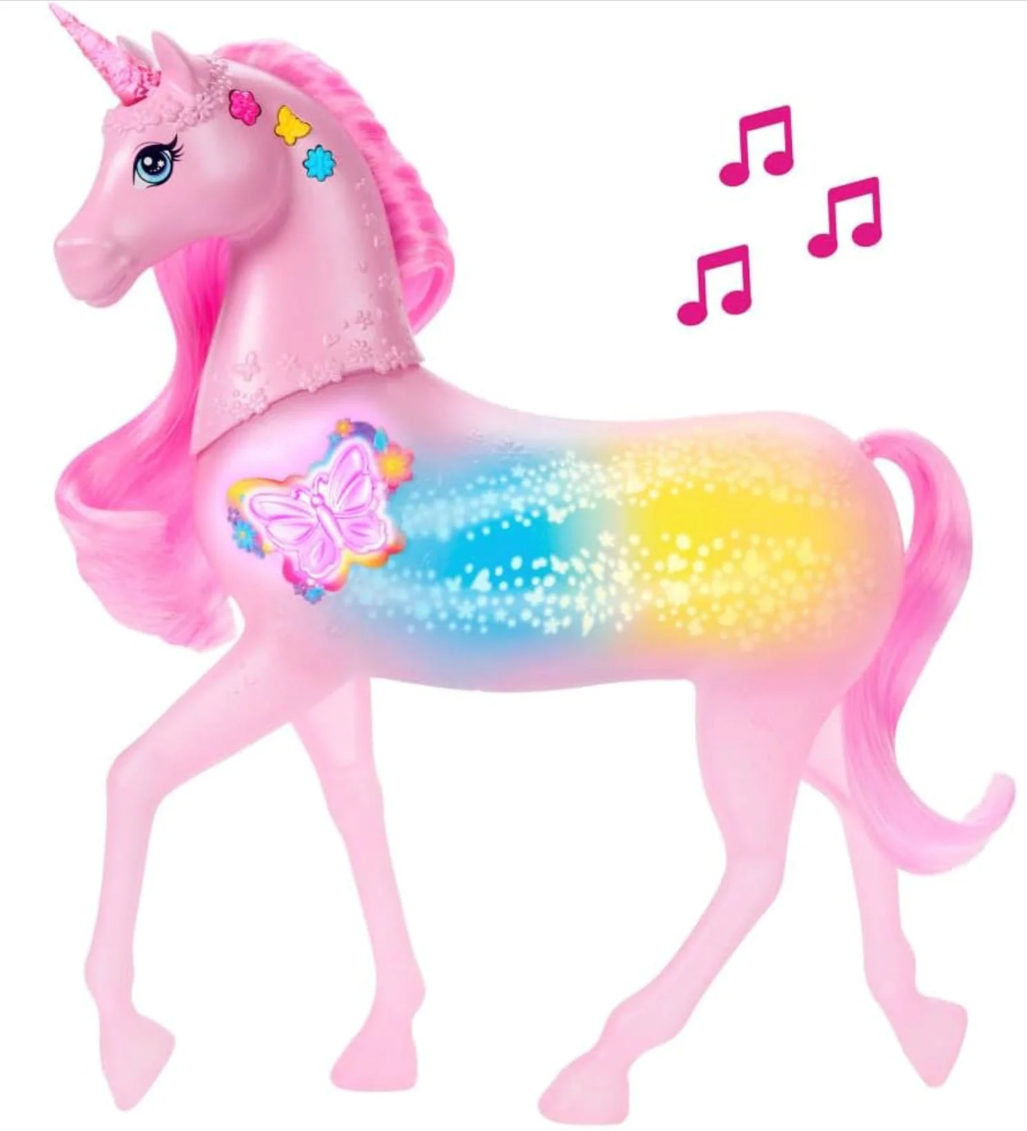Интерактивная игрушка Barbie Единорог со светом и звуком foto