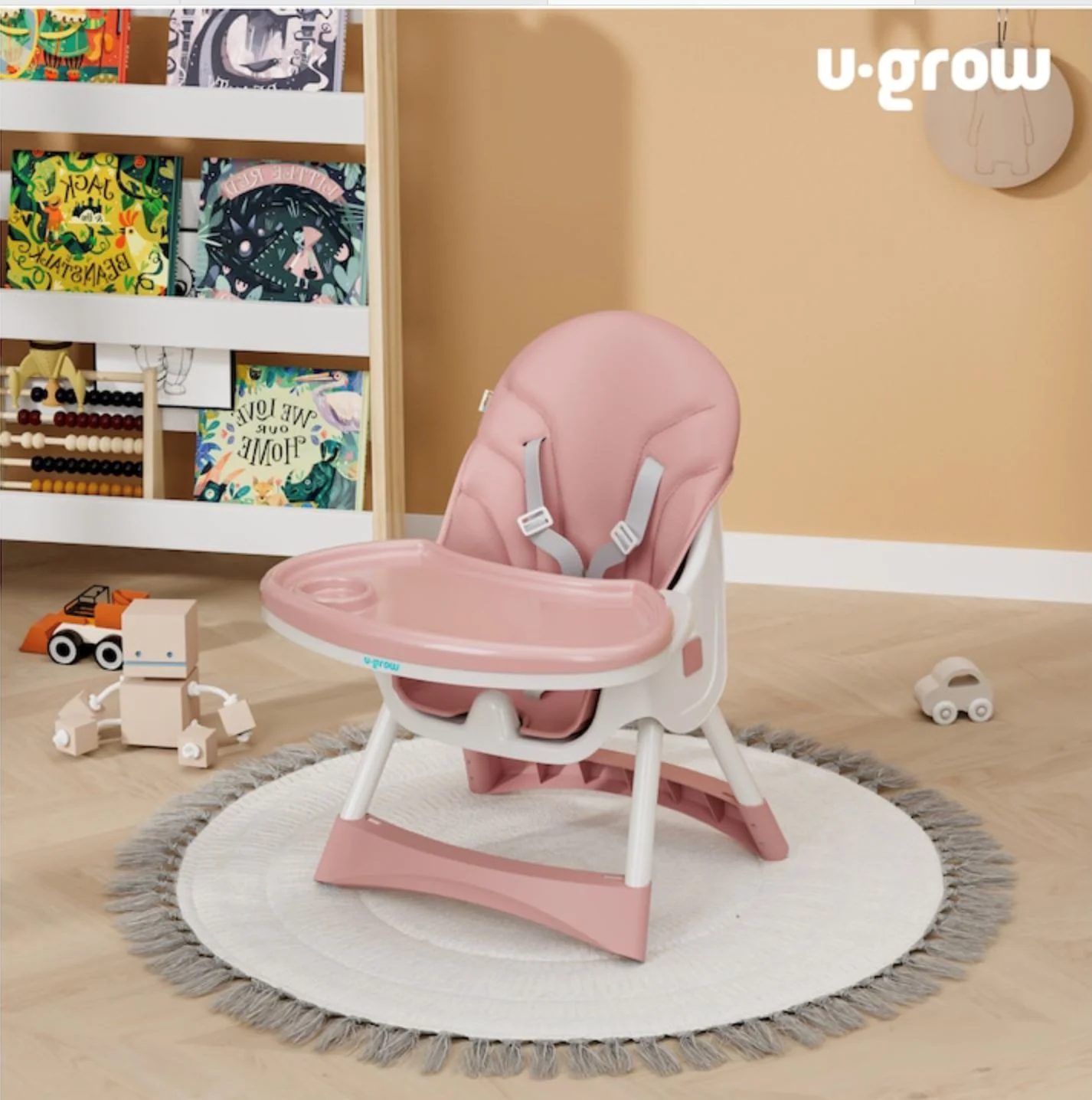 Детский стульчик для кормления U-GROW 2 в 1 foto
