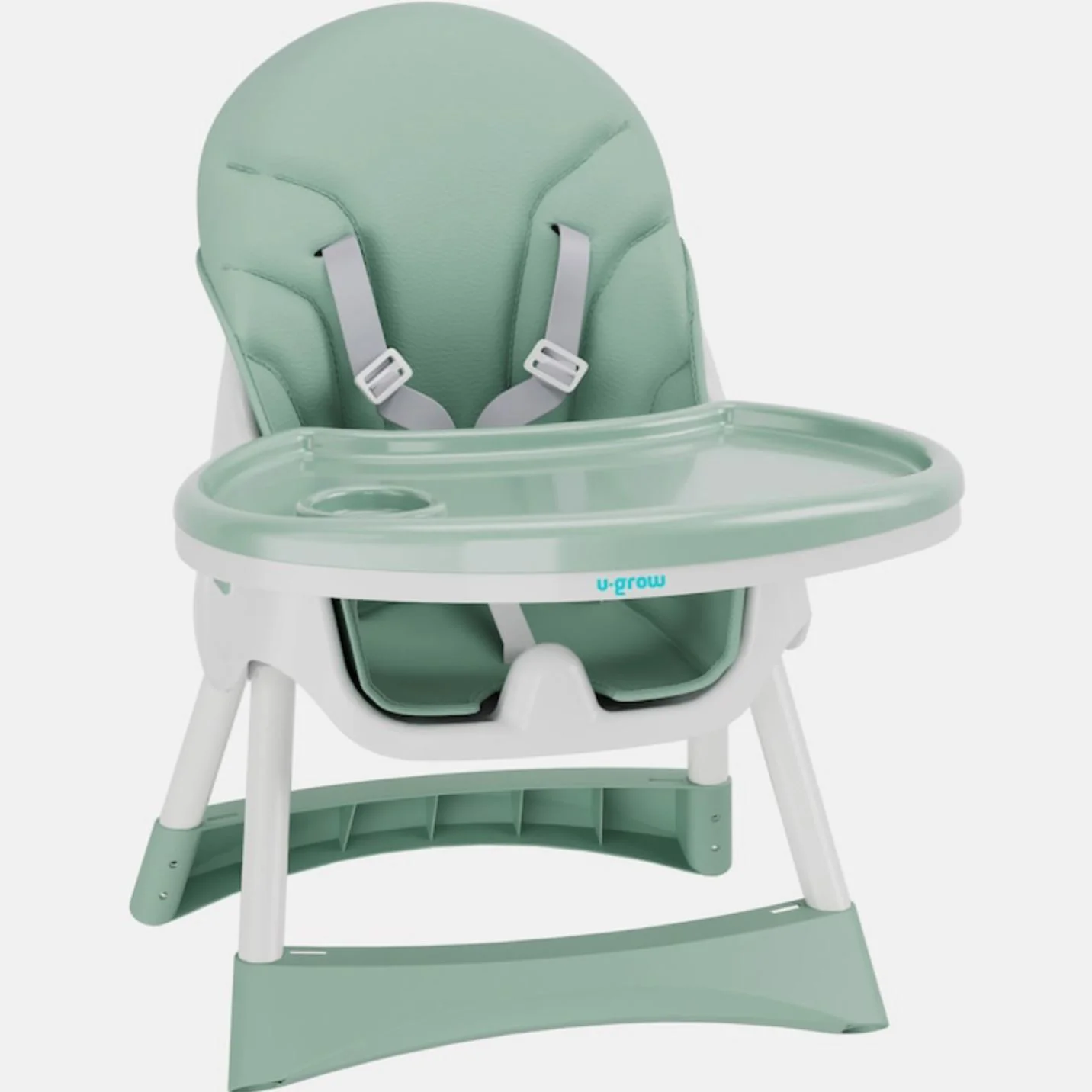 Scaun de masa 2 in 1 U-grow, Verde foto
