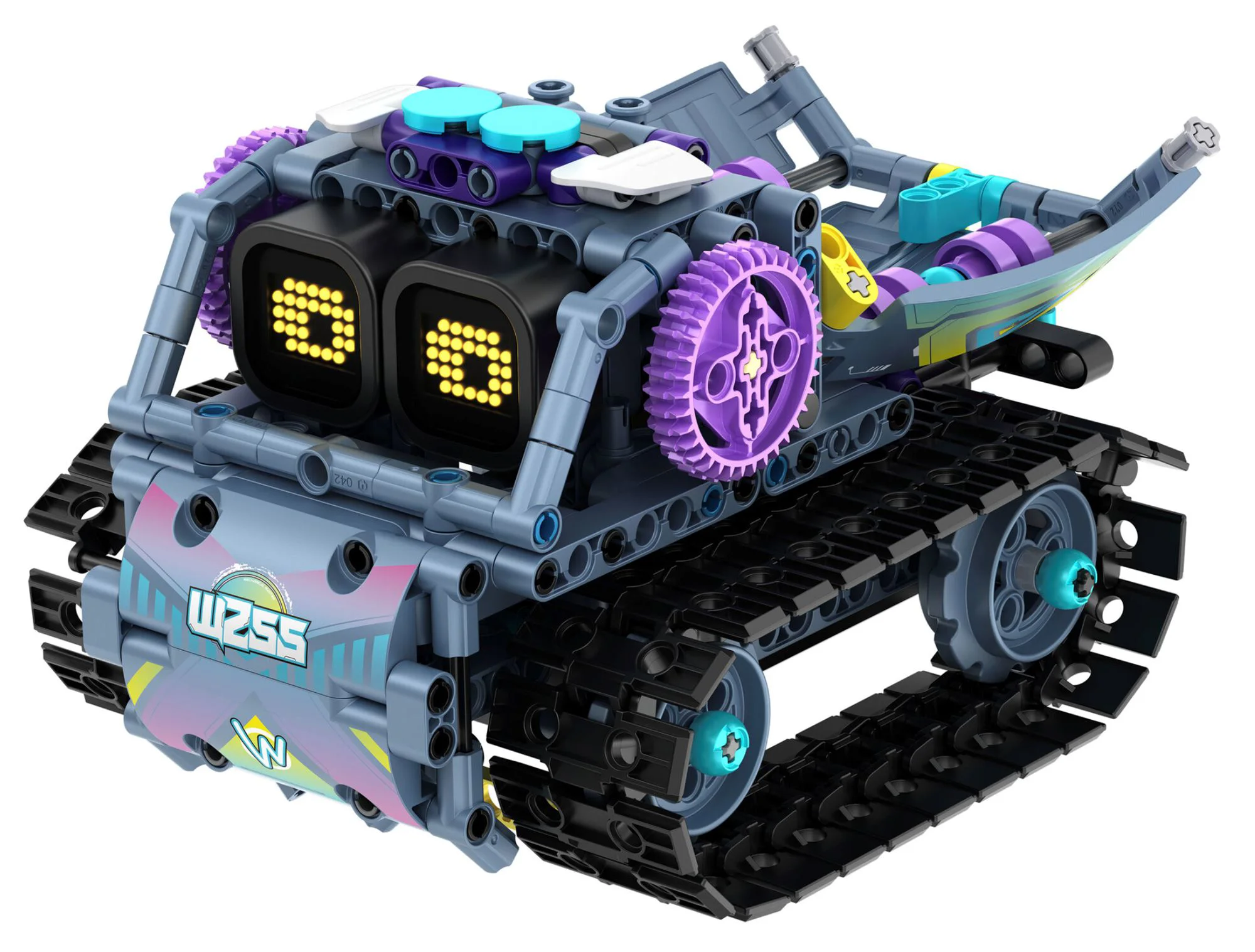 Set de constructie 3 in 1 cu telecomanda iM Master Robot muzician, 433 el. foto