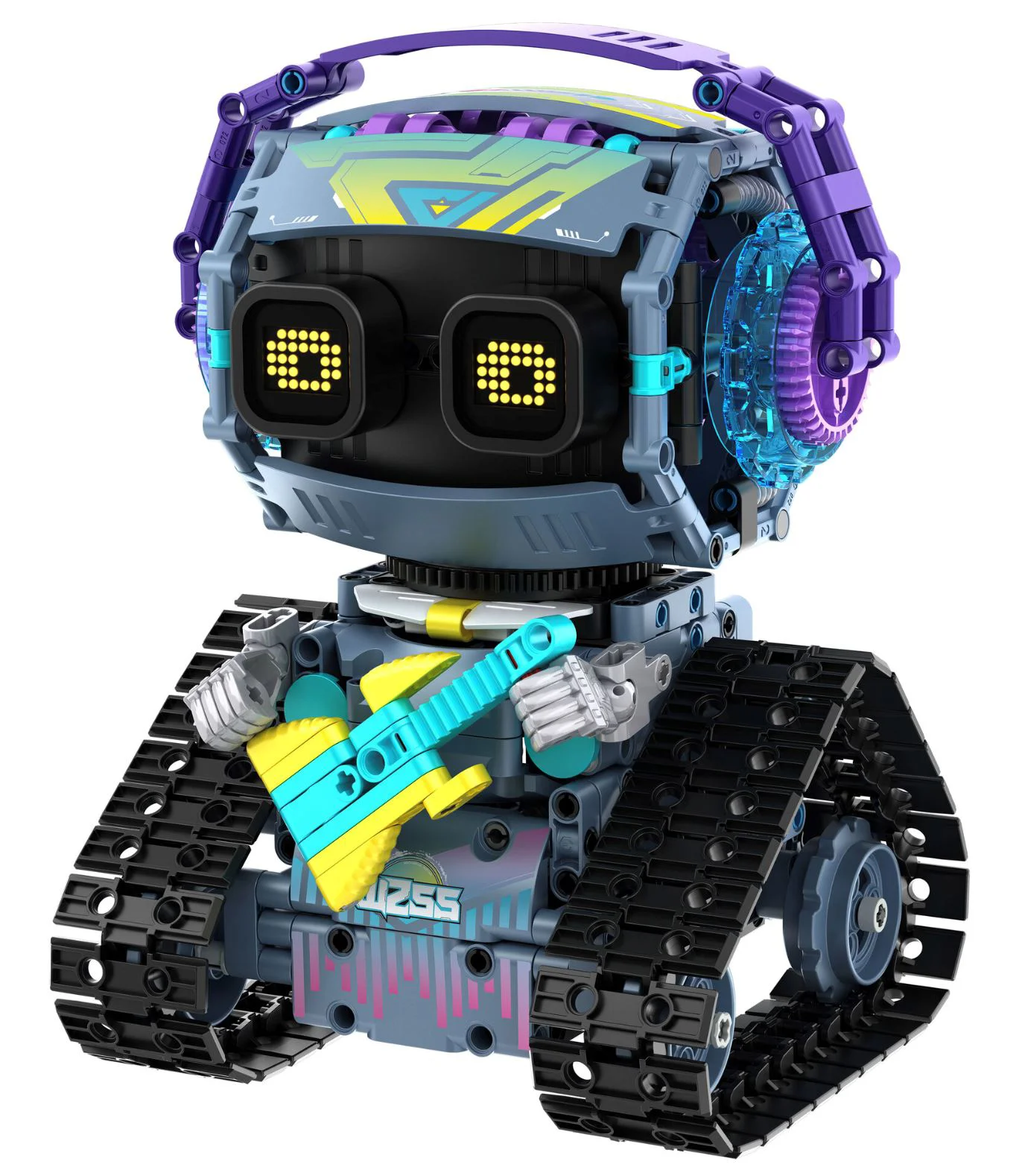Set de constructie 3 in 1 cu telecomanda iM Master Robot muzician, 433 el. foto