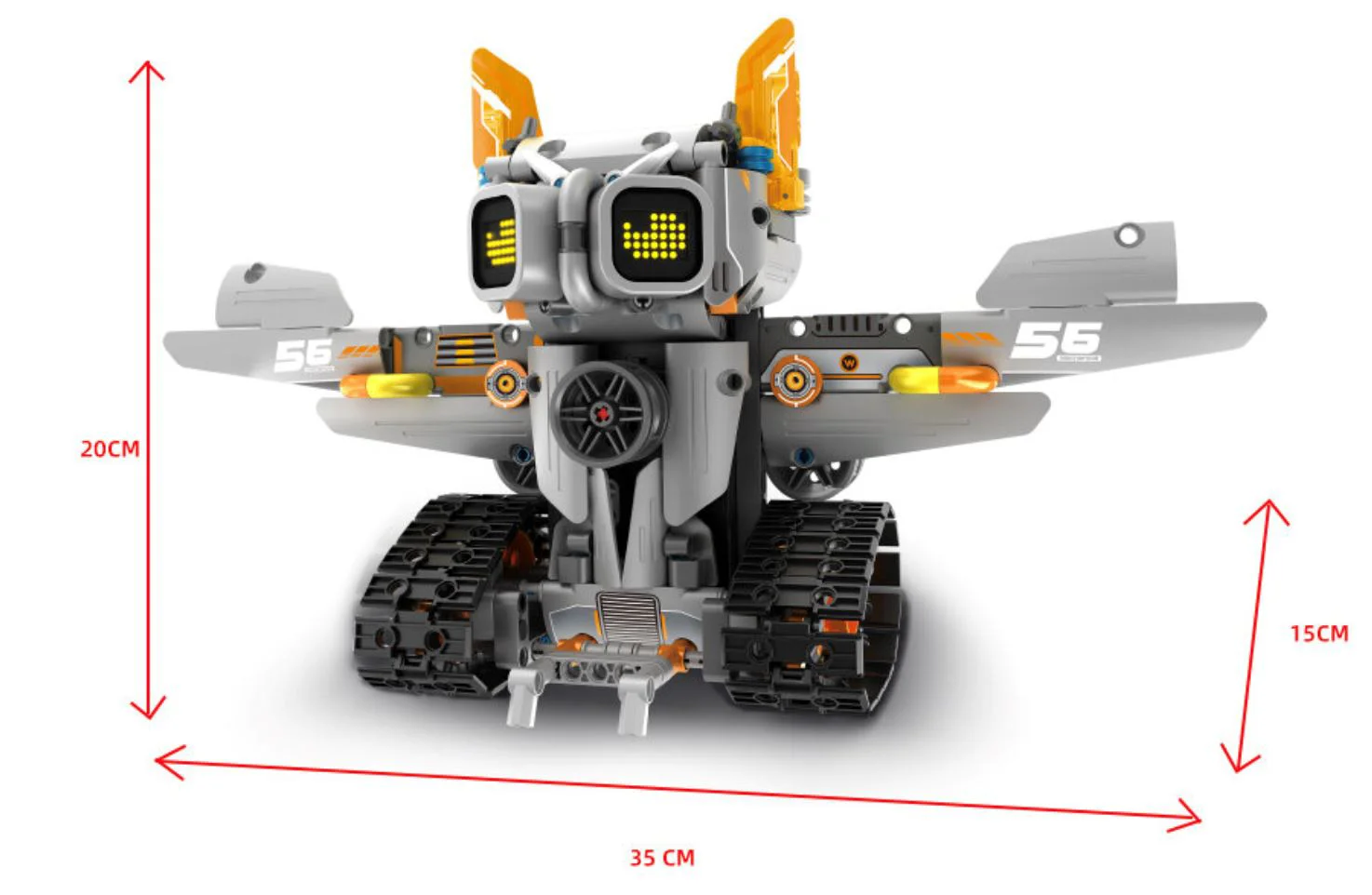 Set de constructie 3 in 1 cu telecomanda iM Master Robot Wall-E, 451 el. foto