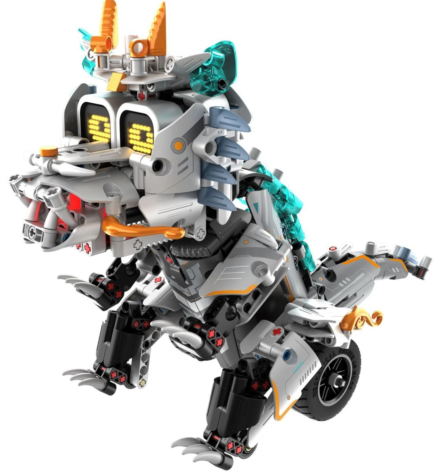 Set de constructie 3 in 1 cu telecomanda iM Master Dragonul, 408 el. foto