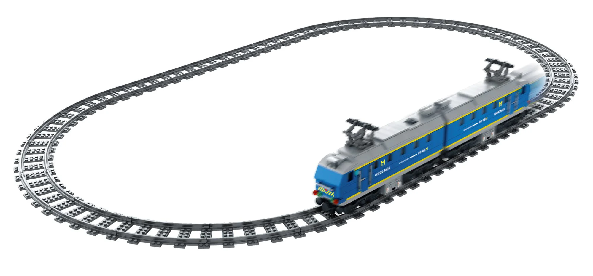 Конструктор iM MASTER Поезд Express, 623 элемента foto