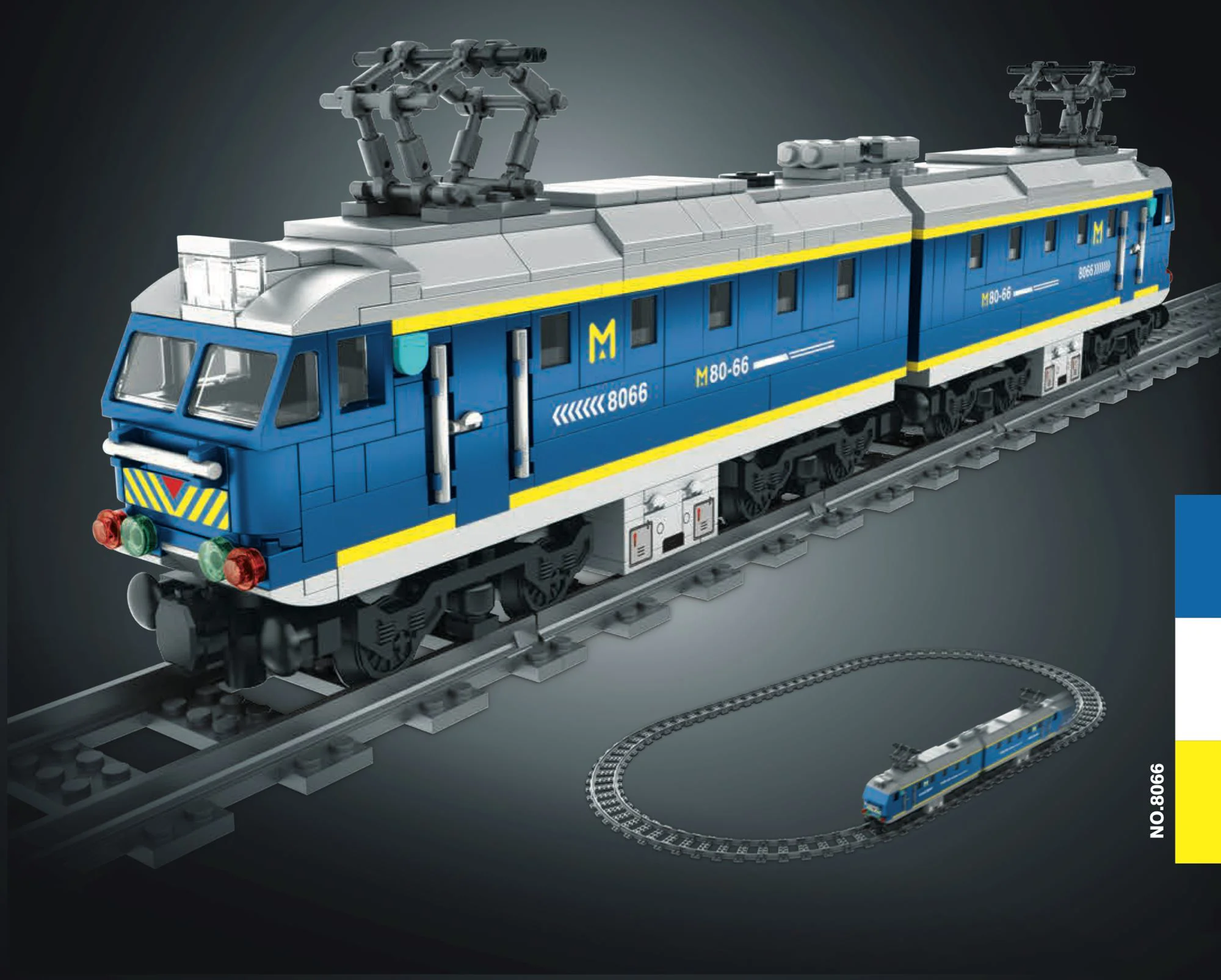 Конструктор iM MASTER Поезд Express, 623 элемента foto
