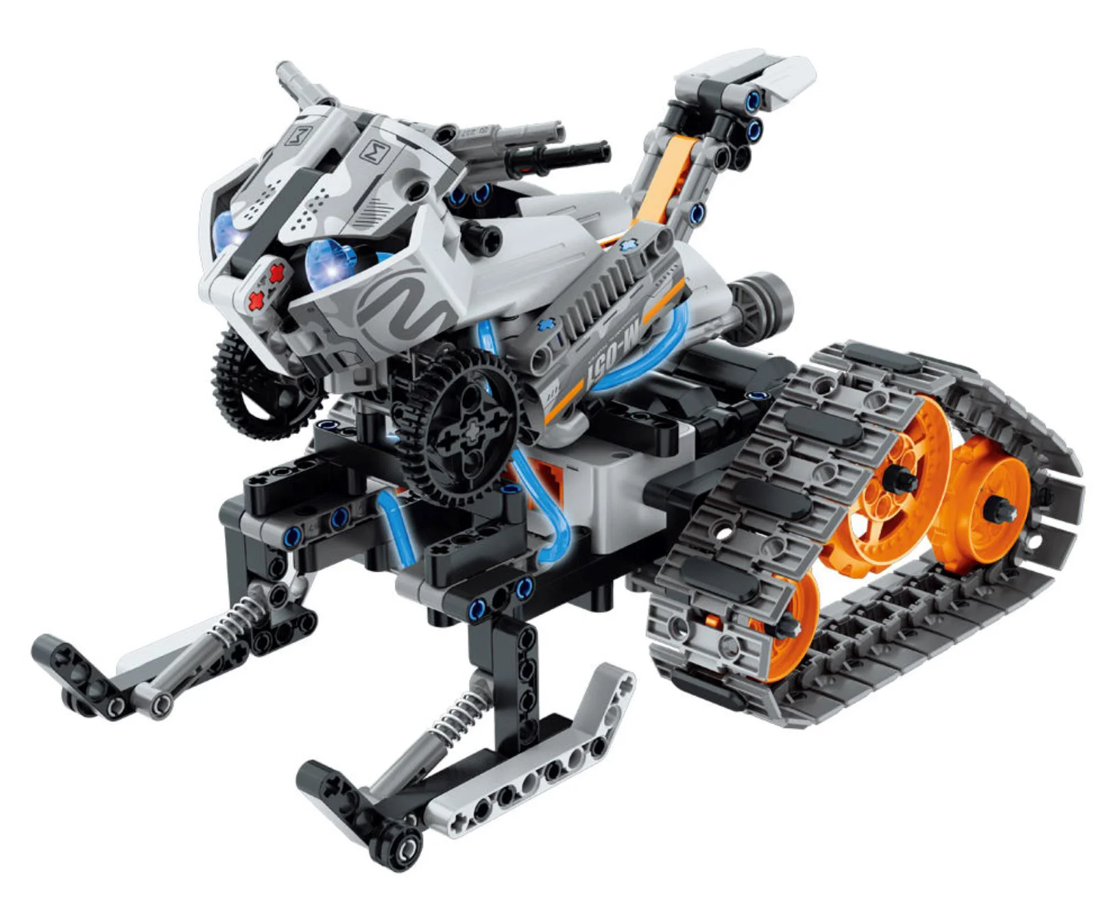 Set de constructie 4 in 1 iM Master Robot cu telecomanda, 604 el. foto
