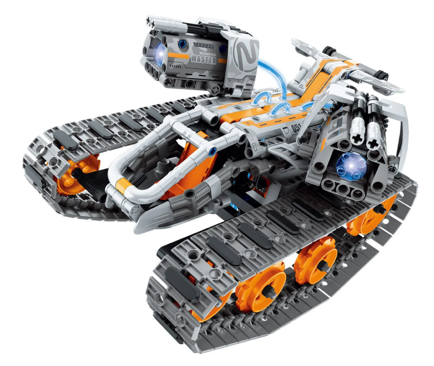 Set de constructie 4 in 1 iM Master Robot cu telecomanda, 604 el. foto