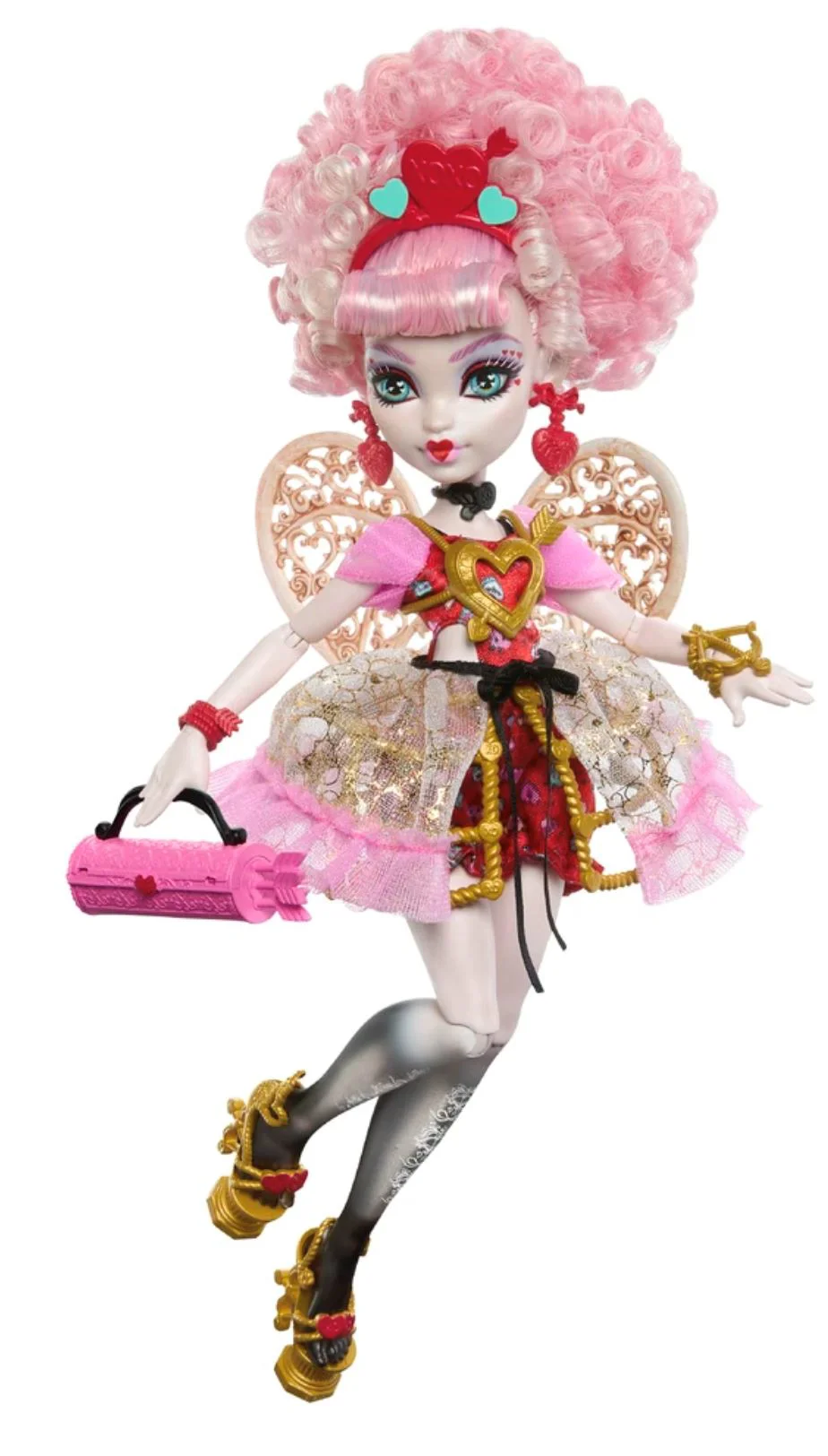 Set de joaca Barbie Monster High, Cupid Asteria cu accesorii foto