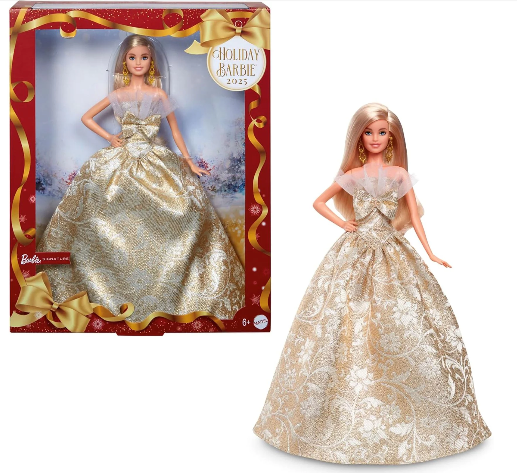 Papusa de colectie Barbie Holiday Barbie foto