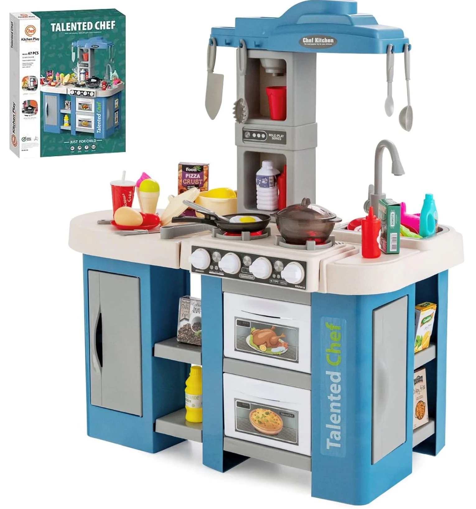 Детский игровой набор Essa Toys Талантливый повар, 69 эл. foto