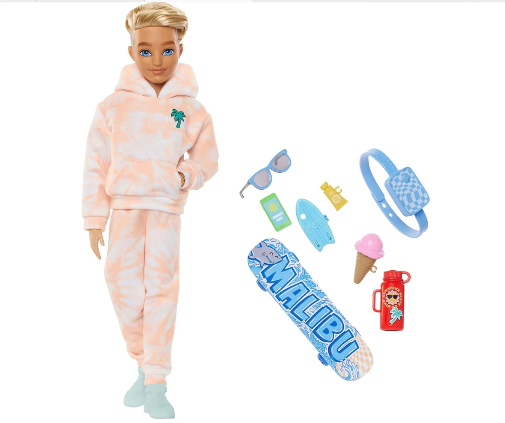 Papusa Barbie Dream Besties, Ken cu accesorii foto