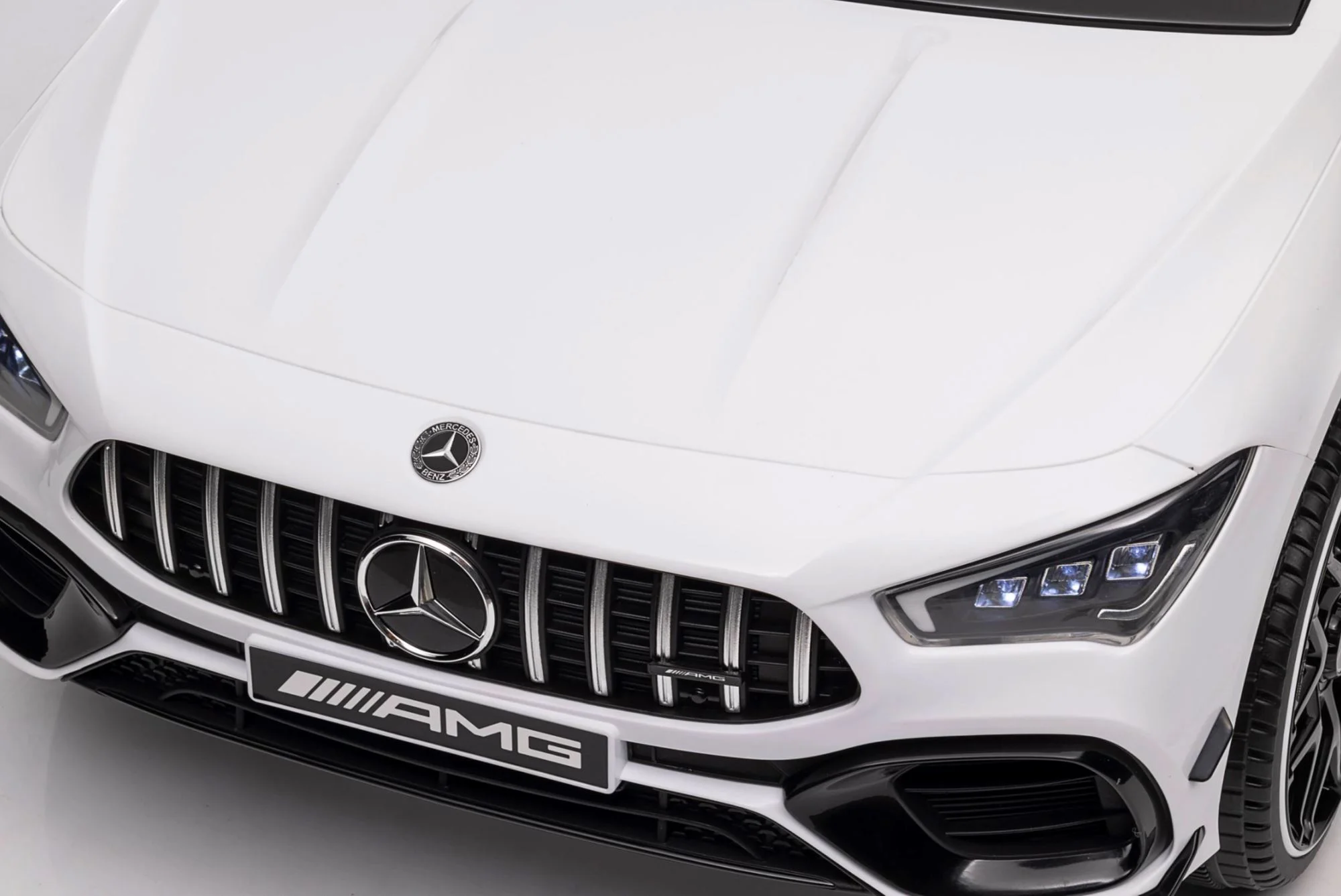 Masinuta electrica Kids car MERCEDES-BENZ CLA45, alba foto