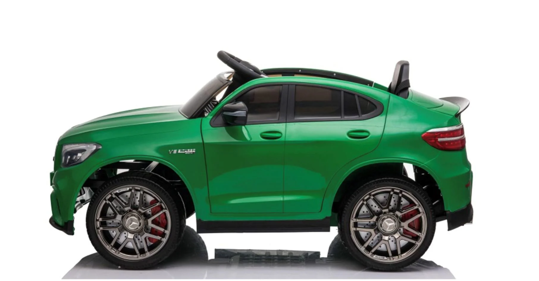 Электромобиль Kids Car MERCEDES-BENZ AMG GLC 63S, зеленый foto