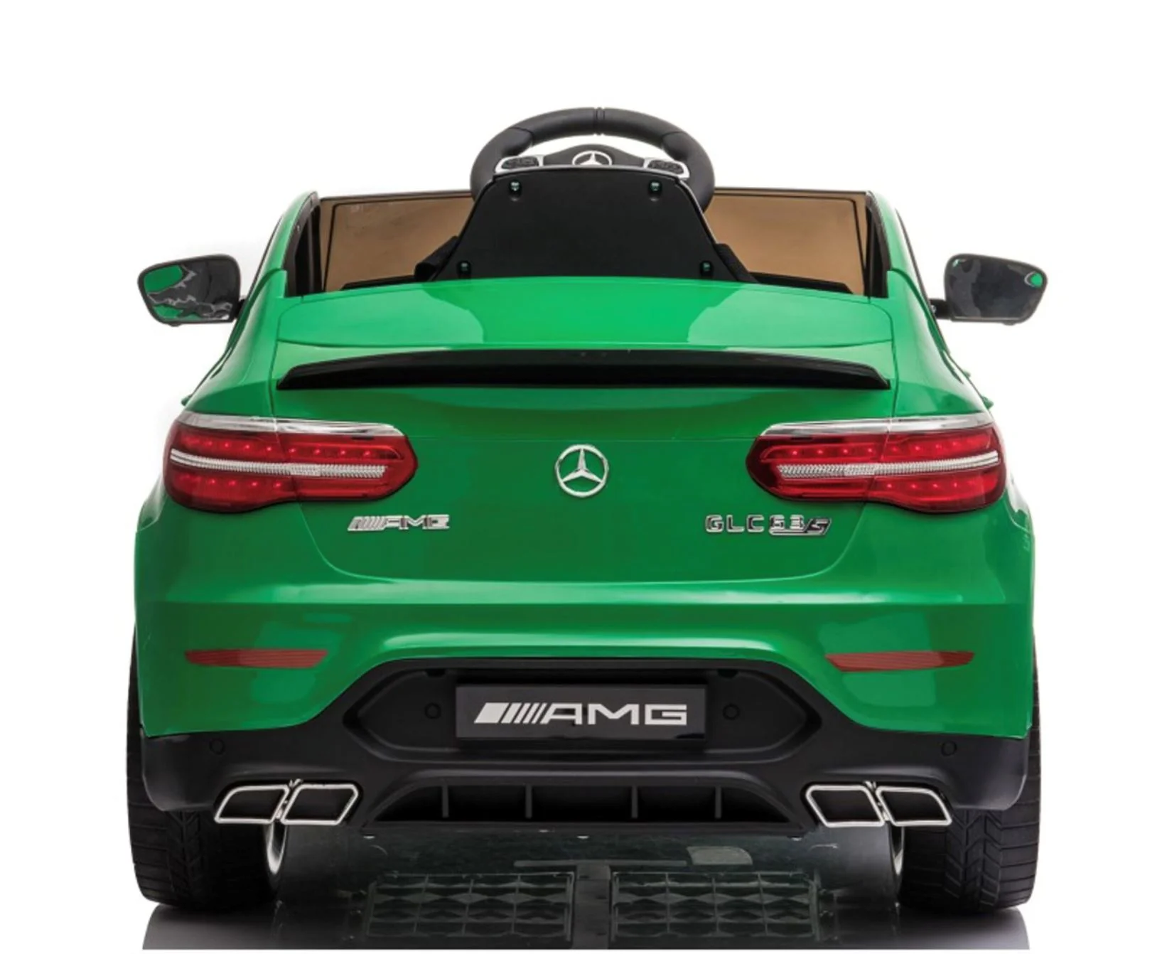 Электромобиль Kids Car MERCEDES-BENZ AMG GLC 63S, зеленый foto