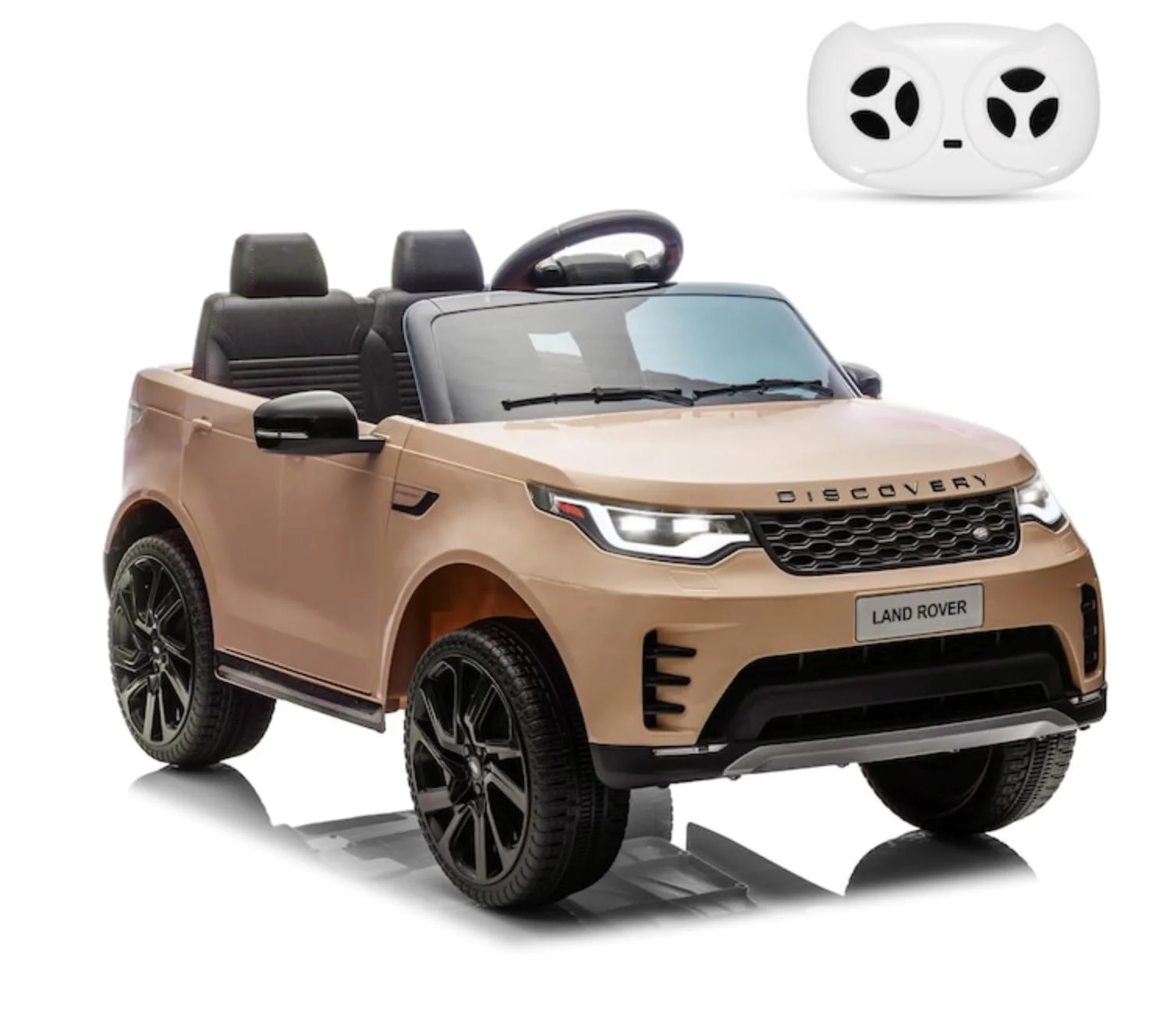 Masinuta electrica Kids car LAND ROVER DISCOVERY, 12V4.5AH, Auriu foto