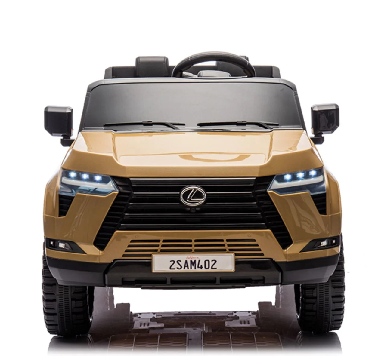 Masinuta electrica Kids car Lexus GX 550, 12V7AH, motor 24V550, Auriu foto