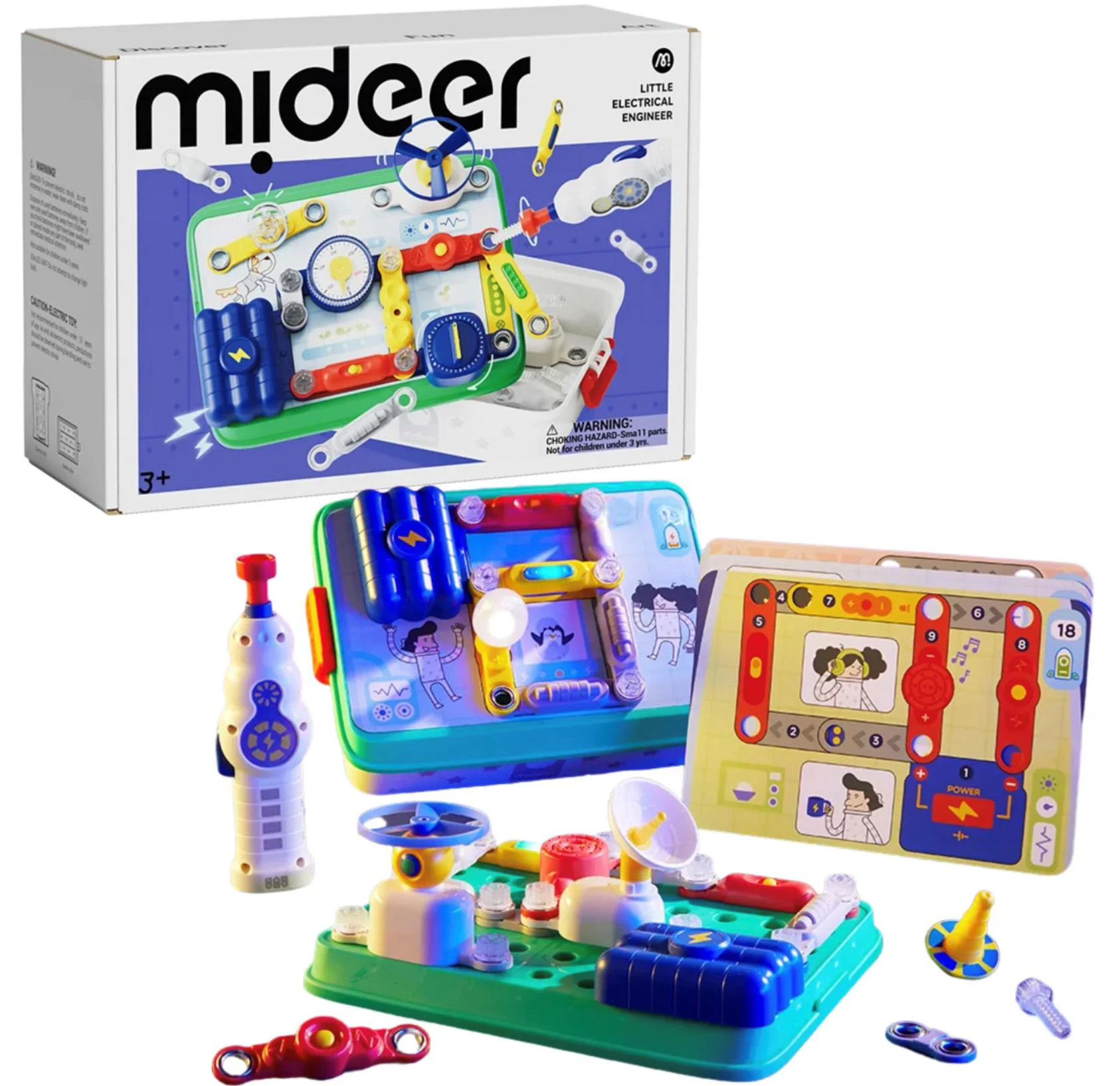 Игровой набор Mideer Маленький инженер-электрик Запуск ракеты foto