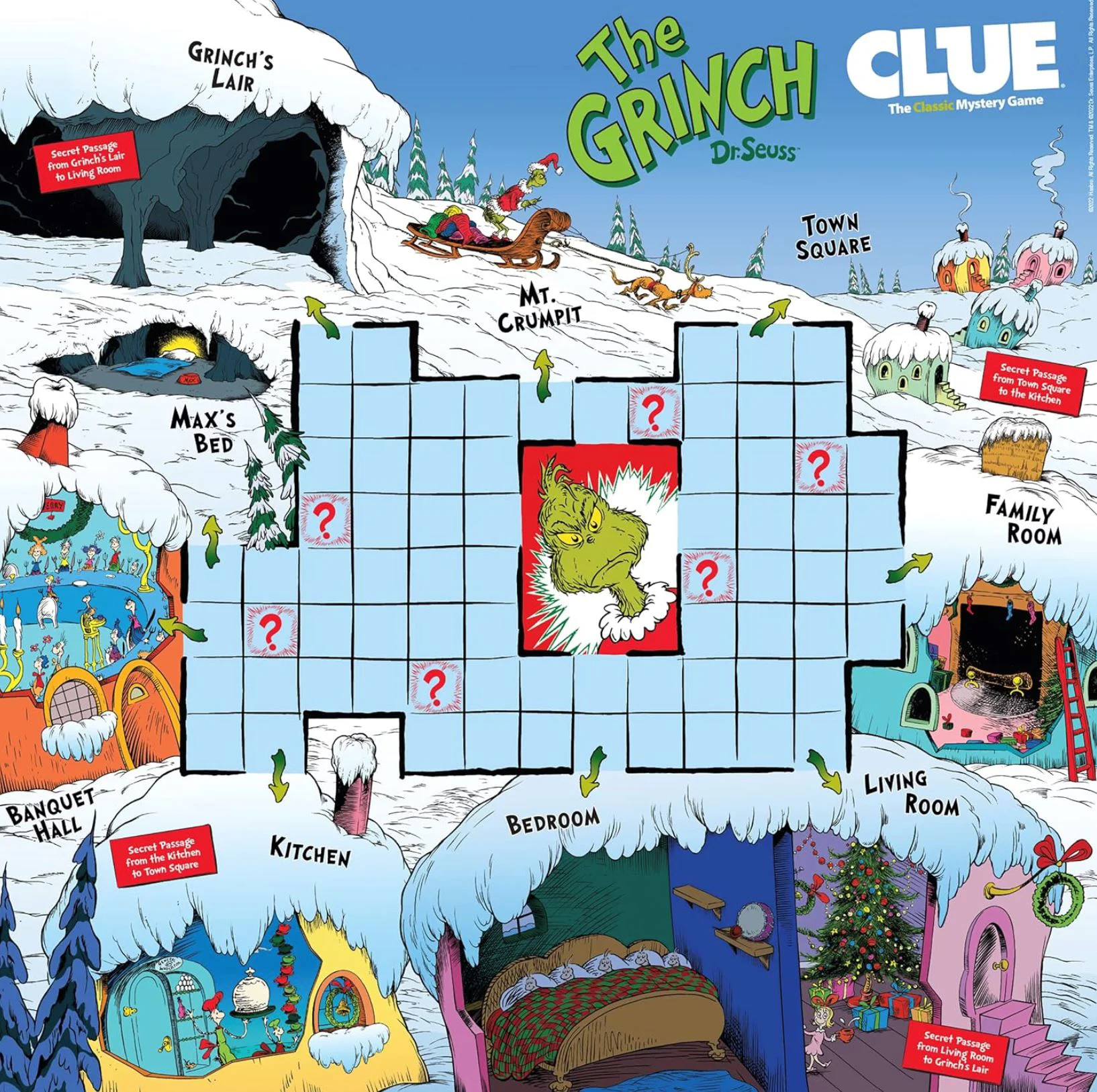 Joc de masa Winning Moves The Grinch, (en) foto